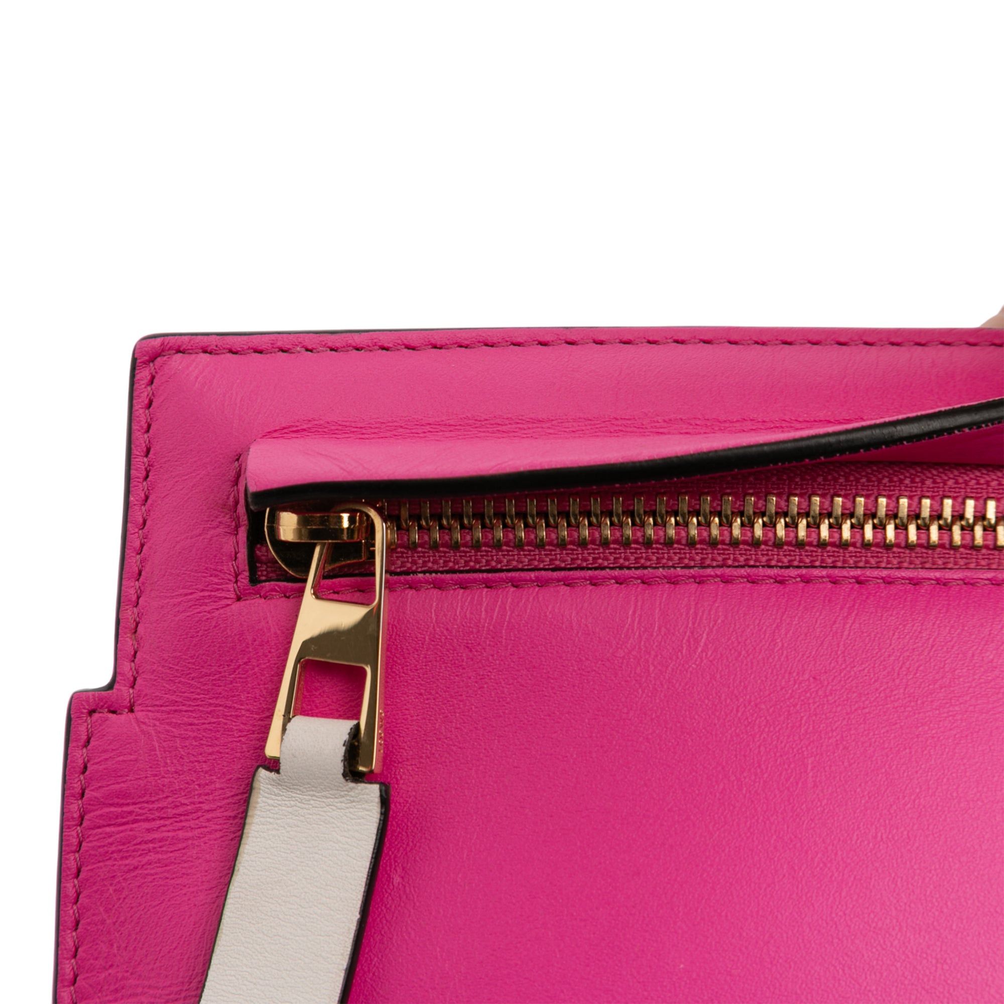 Loewe Bicolor Leather Anagram T Pouch Size ONE SIZE - 7 Thumbnail
