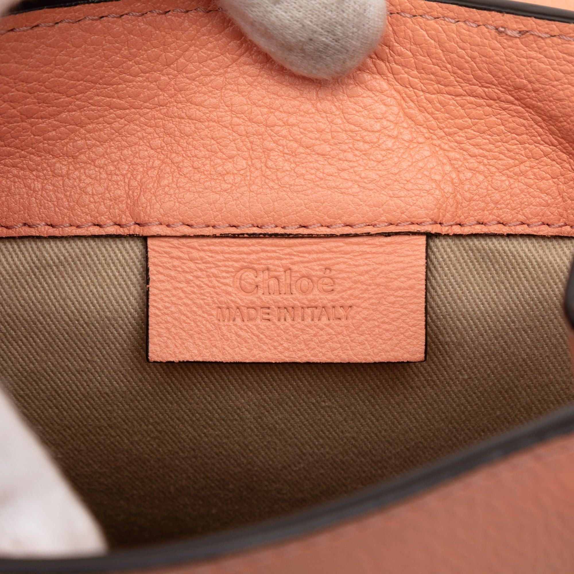 Chloe Mini Calfskin and Suede Faye Backpack Size ONE SIZE - 5 Thumbnail