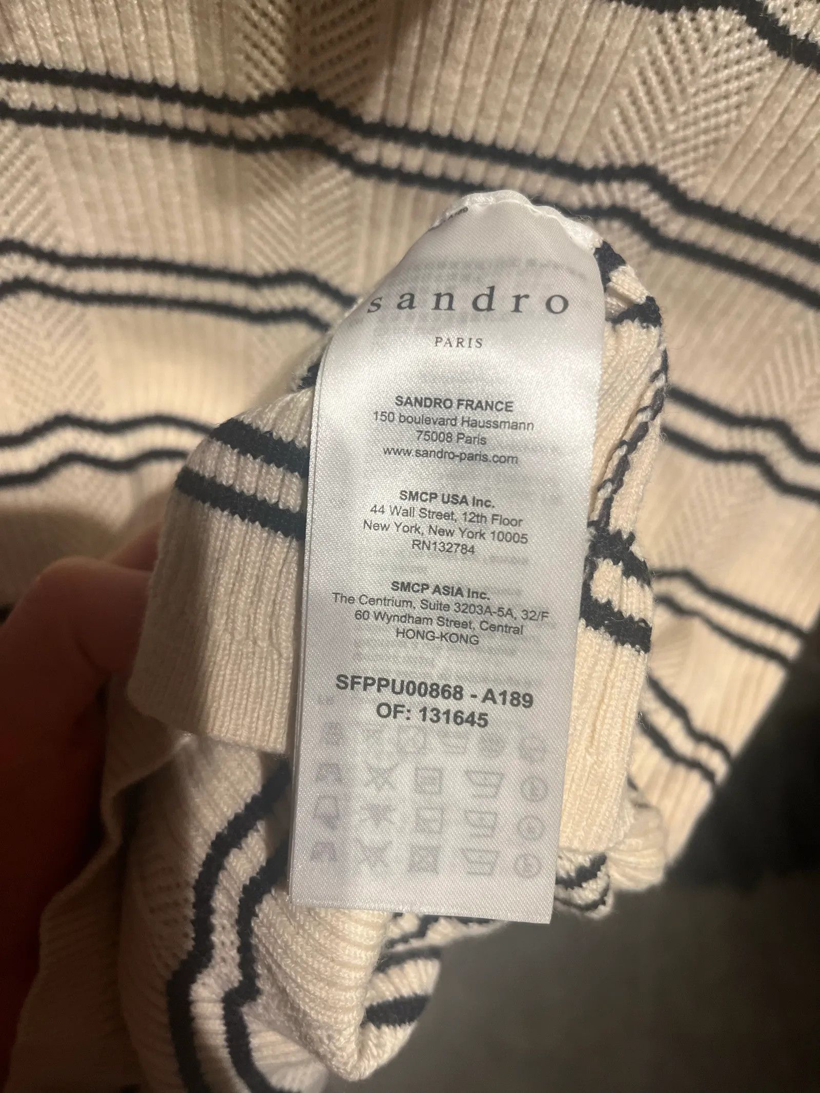 Sandro Sandro Top Size XS / US 0-2 / IT 36-38 - 2 Thumbnail