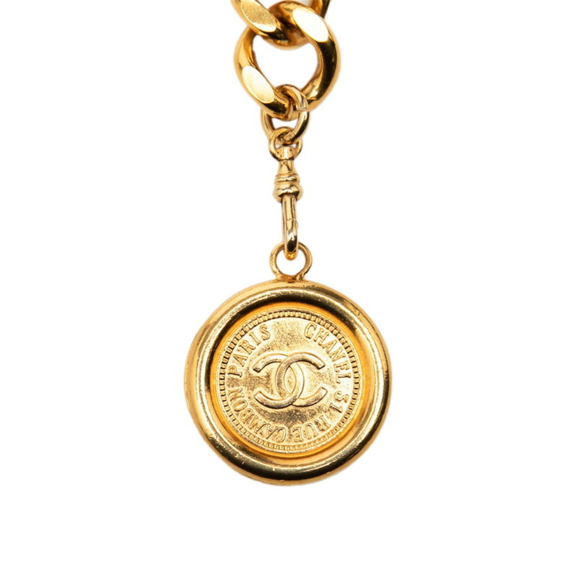 Chanel Chanel Coco Mark 31 RUE CAMBON PARIS Chain Belt, Gold Plated, Women's, CHANEL Size ONE SIZE - 2 Thumbnail