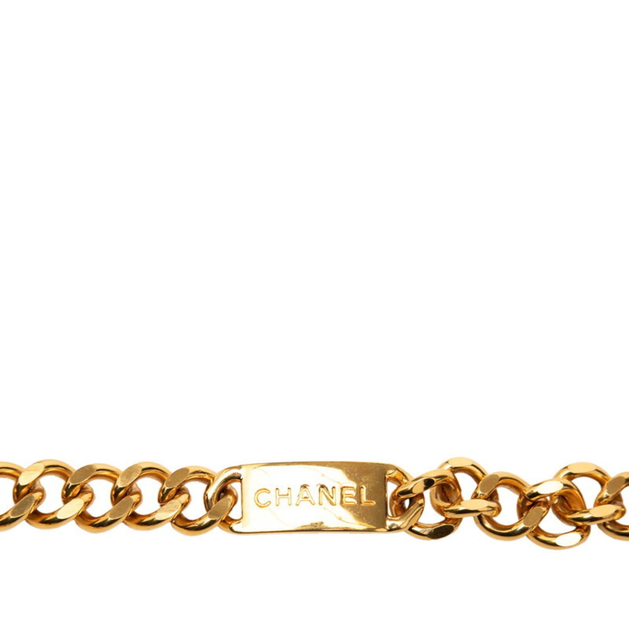 Chanel Chanel Coco Mark 31 RUE CAMBON PARIS Chain Belt, Gold Plated, Women's, CHANEL Size ONE SIZE - 3 Thumbnail