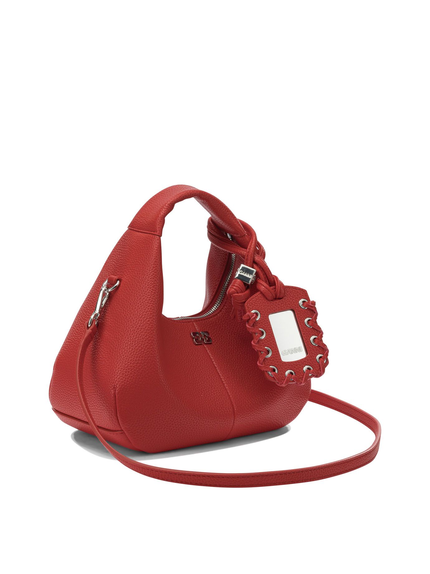Ganni Hobo Small Handbag Size ONE SIZE - 2 Thumbnail