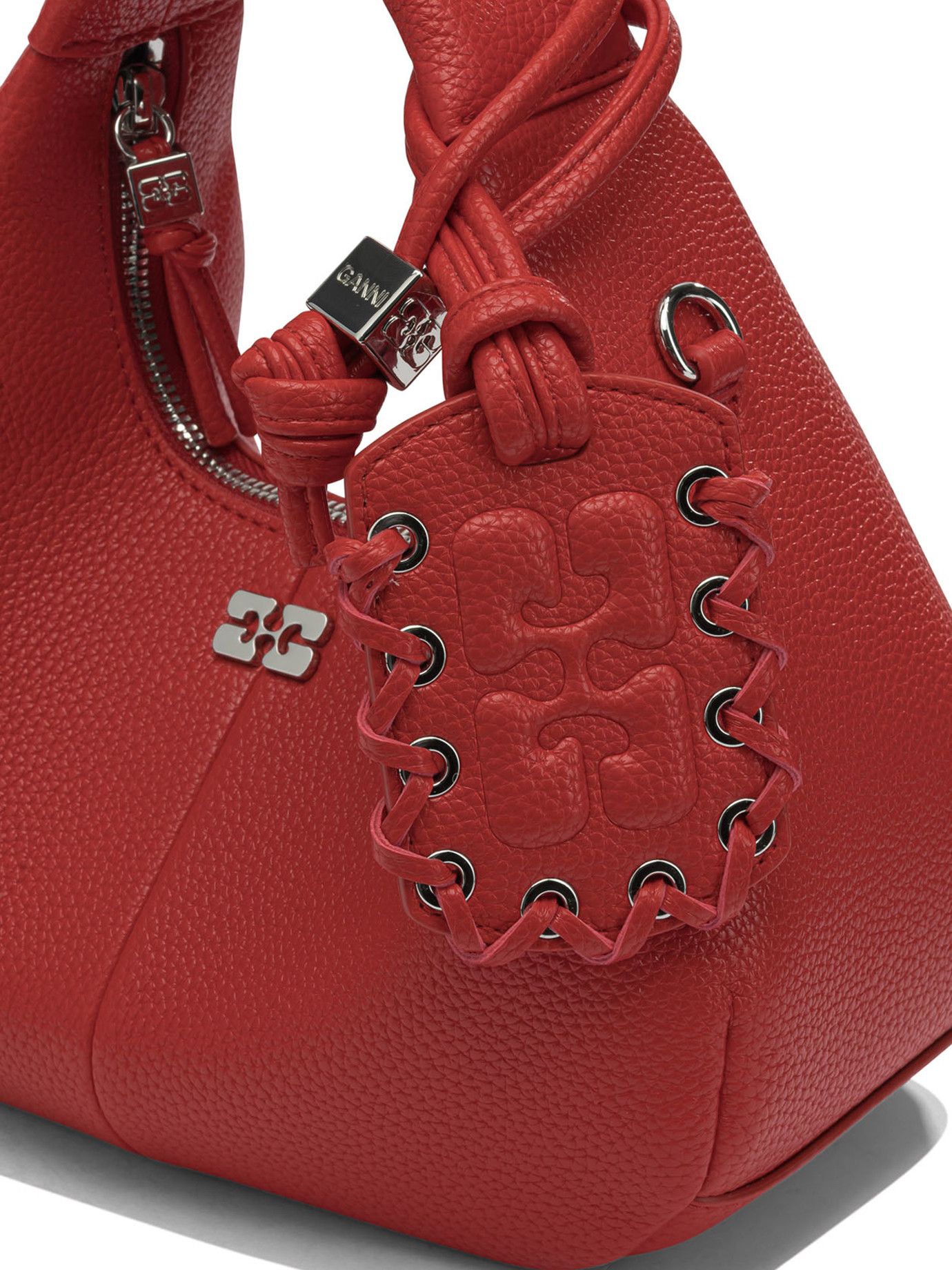 Ganni Hobo Small Handbag Size ONE SIZE - 4 Thumbnail
