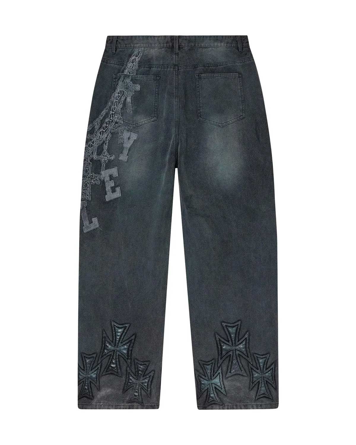 Vale Forever Chain Painter Pants Asphalt Black Size US 34 / EU 50 - 2 Thumbnail