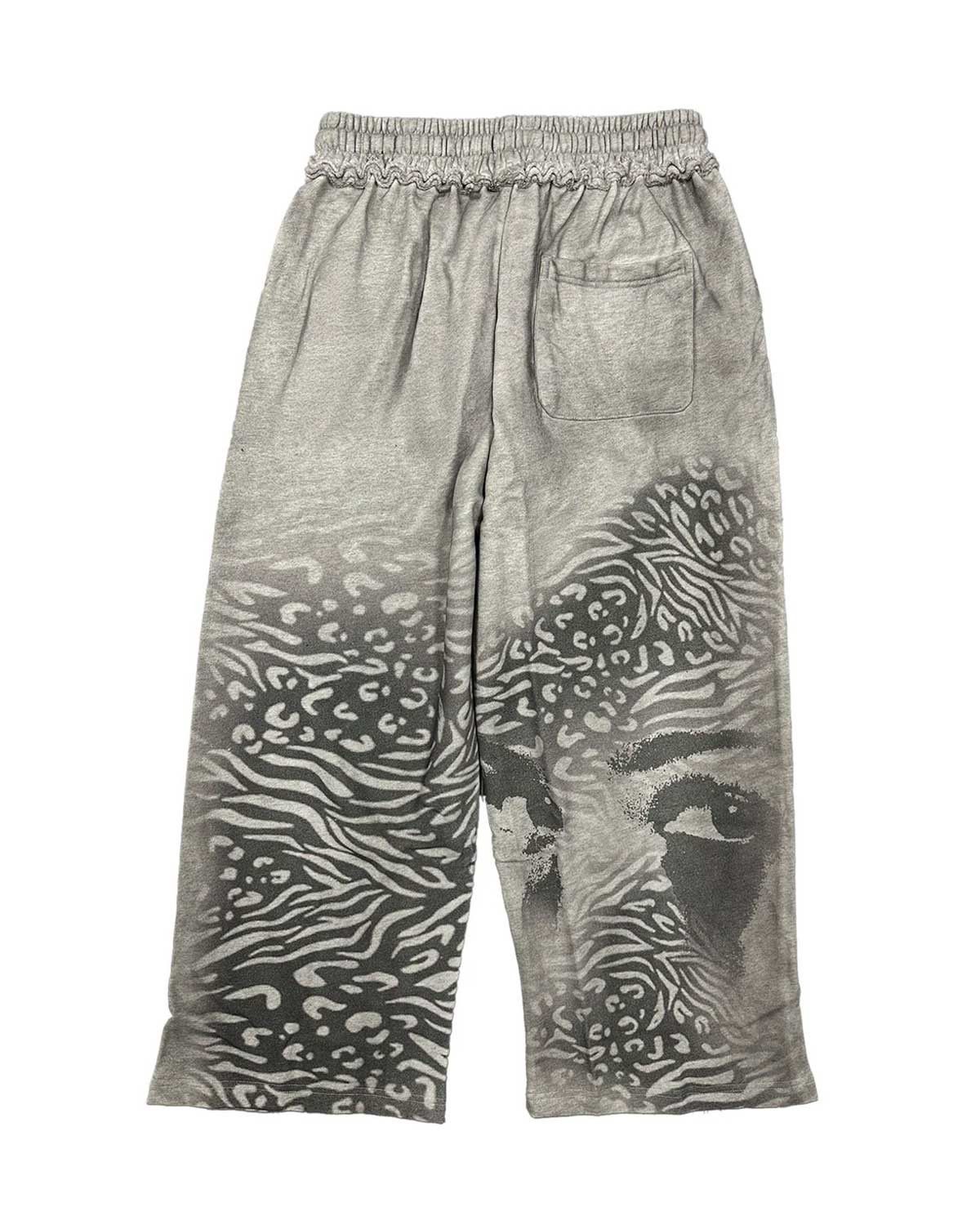 Other Mixed Emotions Striped Sweatpants Grey Size US 30 / EU 46 - 2 Thumbnail