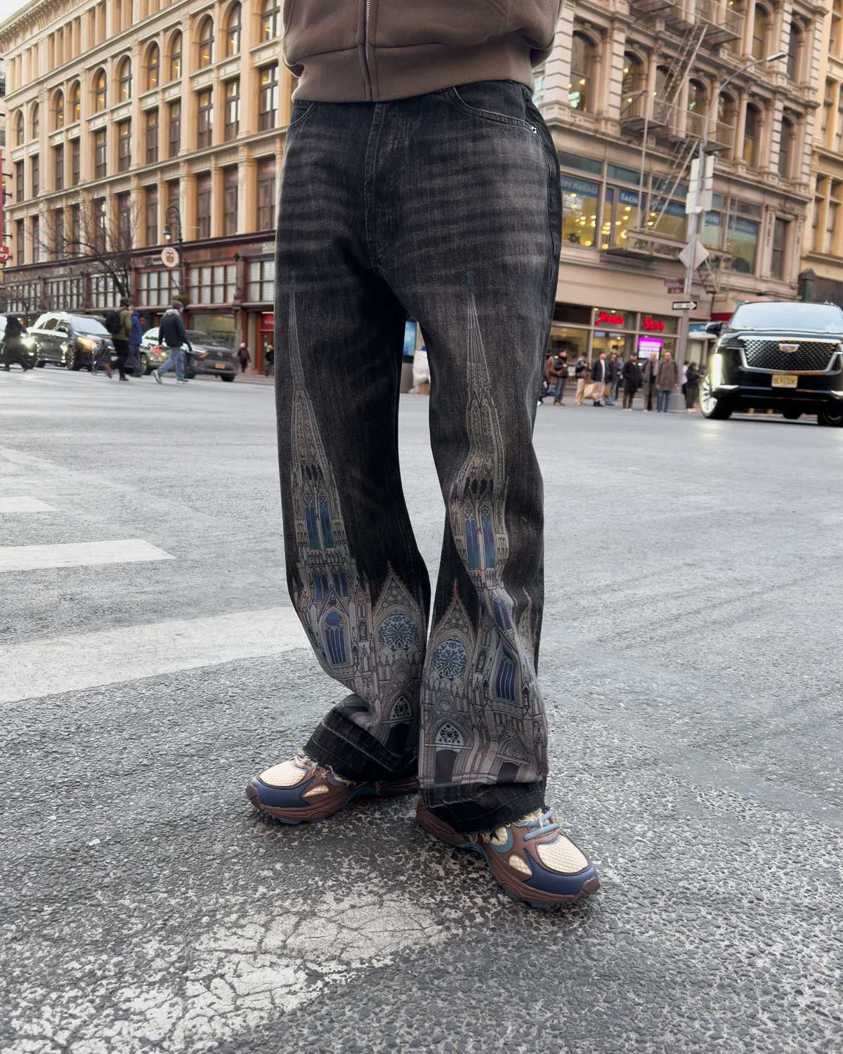 Bravest Studios Cathedral Denim Pants Black Size US 32 / EU 48 - 2 Thumbnail