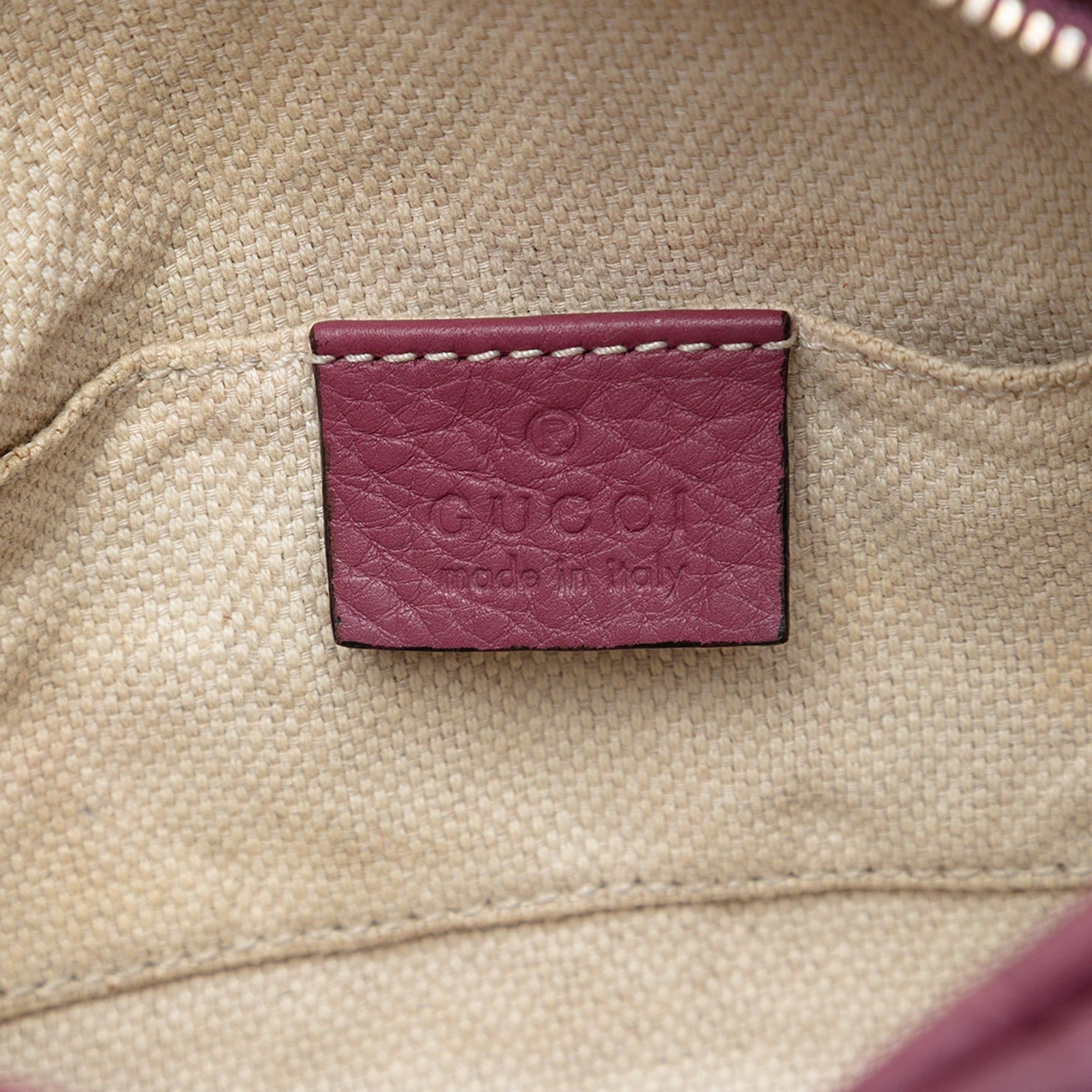 Gucci Mini Pebbled Calfskin Soho Chain Crossbody Size ONE SIZE - 5 Thumbnail