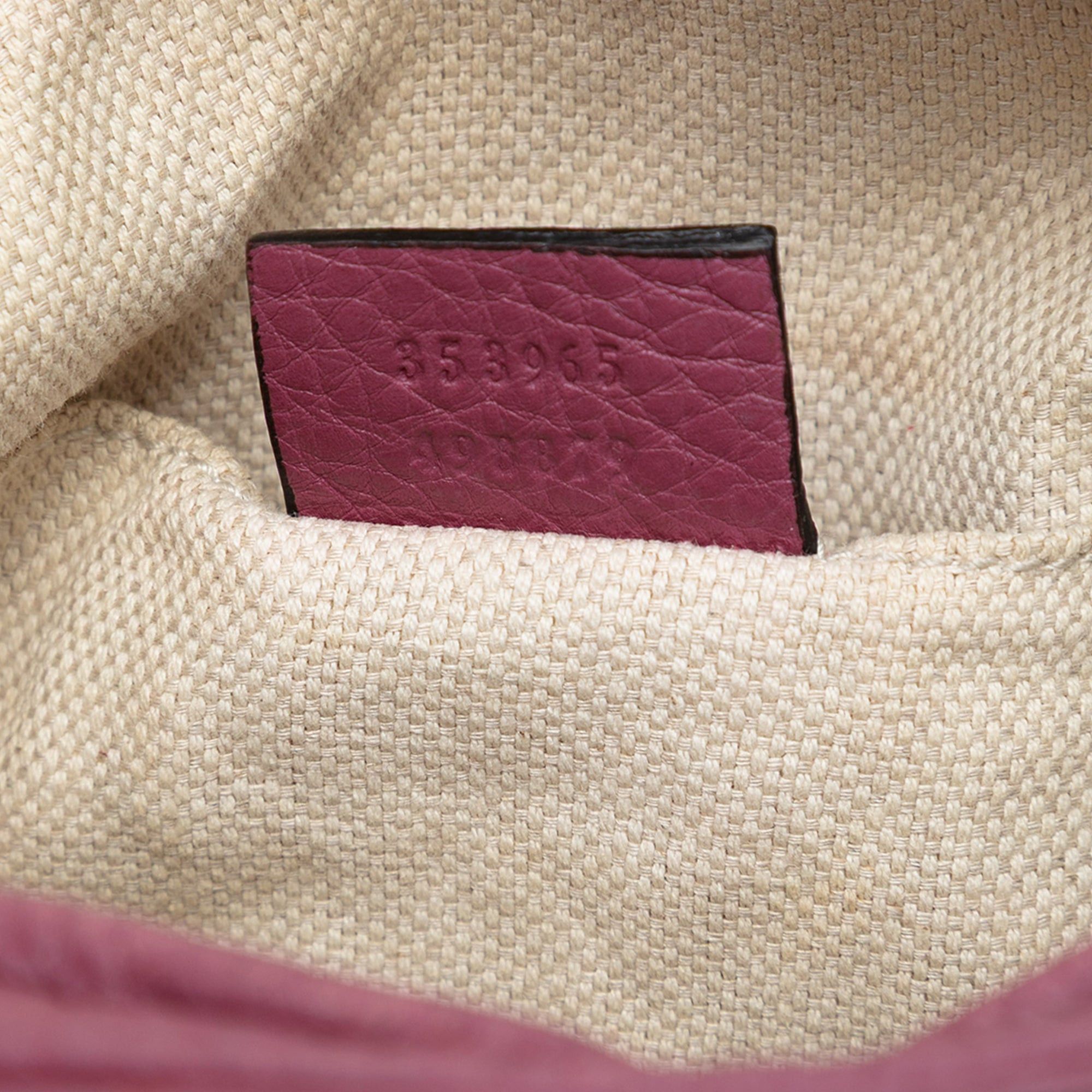 Gucci Mini Pebbled Calfskin Soho Chain Crossbody Size ONE SIZE - 6 Thumbnail