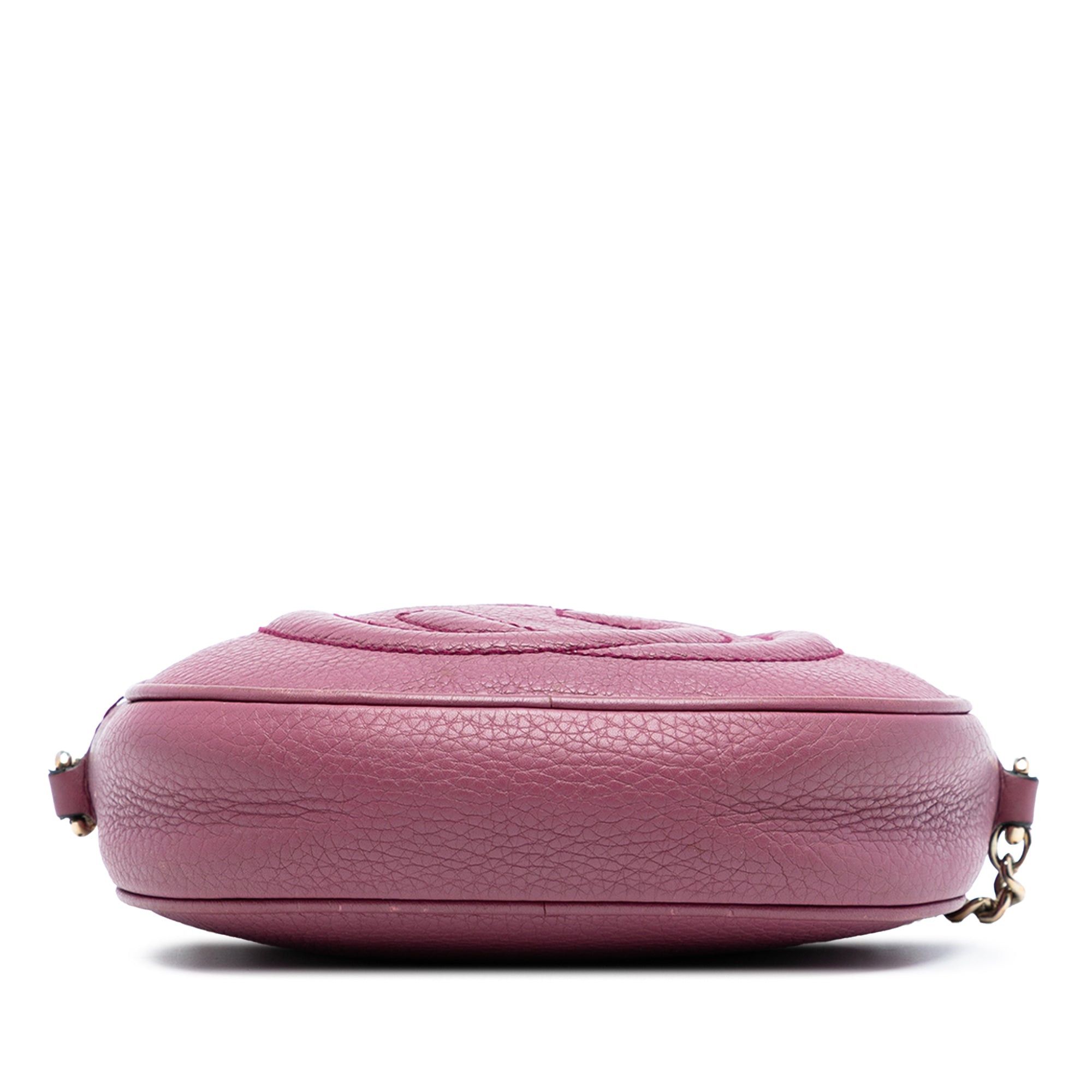 Gucci Mini Pebbled Calfskin Soho Chain Crossbody Size ONE SIZE - 3 Thumbnail