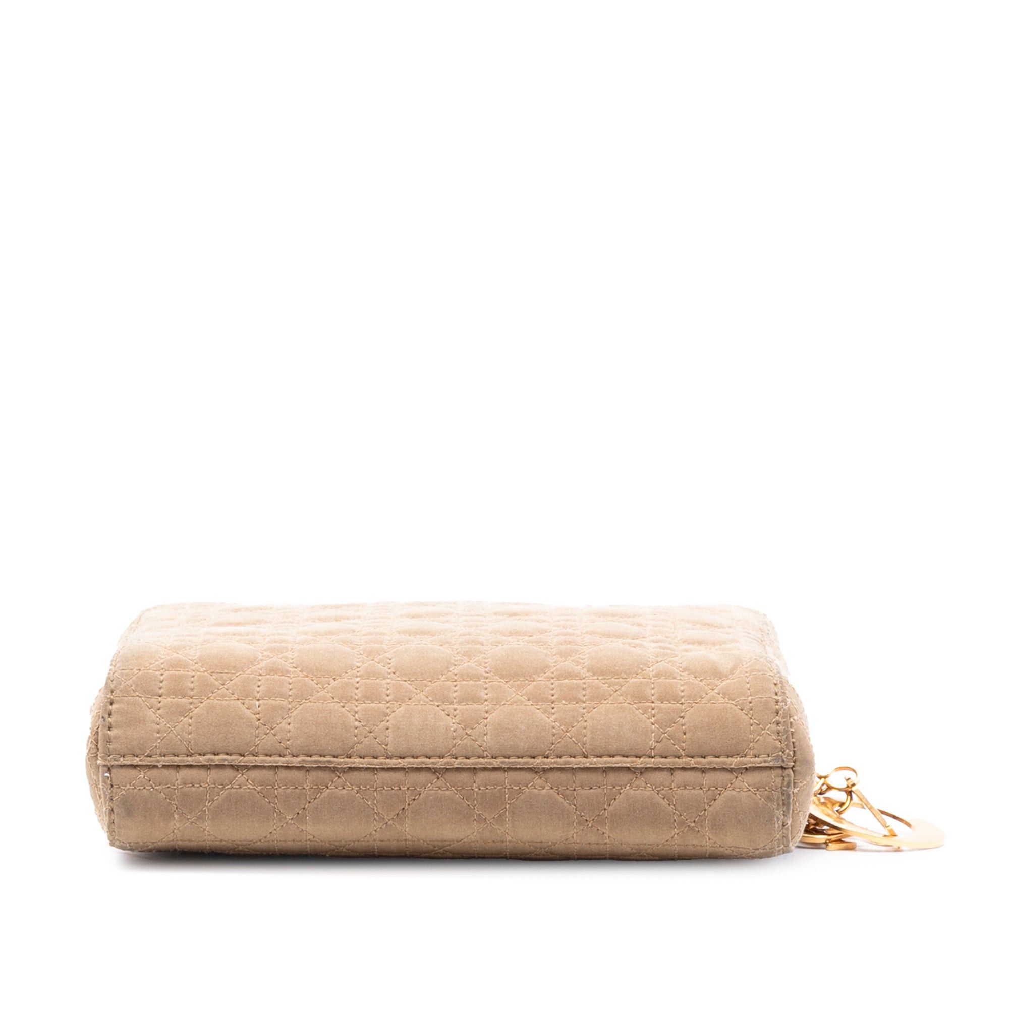 Dior Suede Cannage Lady Dior Crossbody Size ONE SIZE - 3 Thumbnail