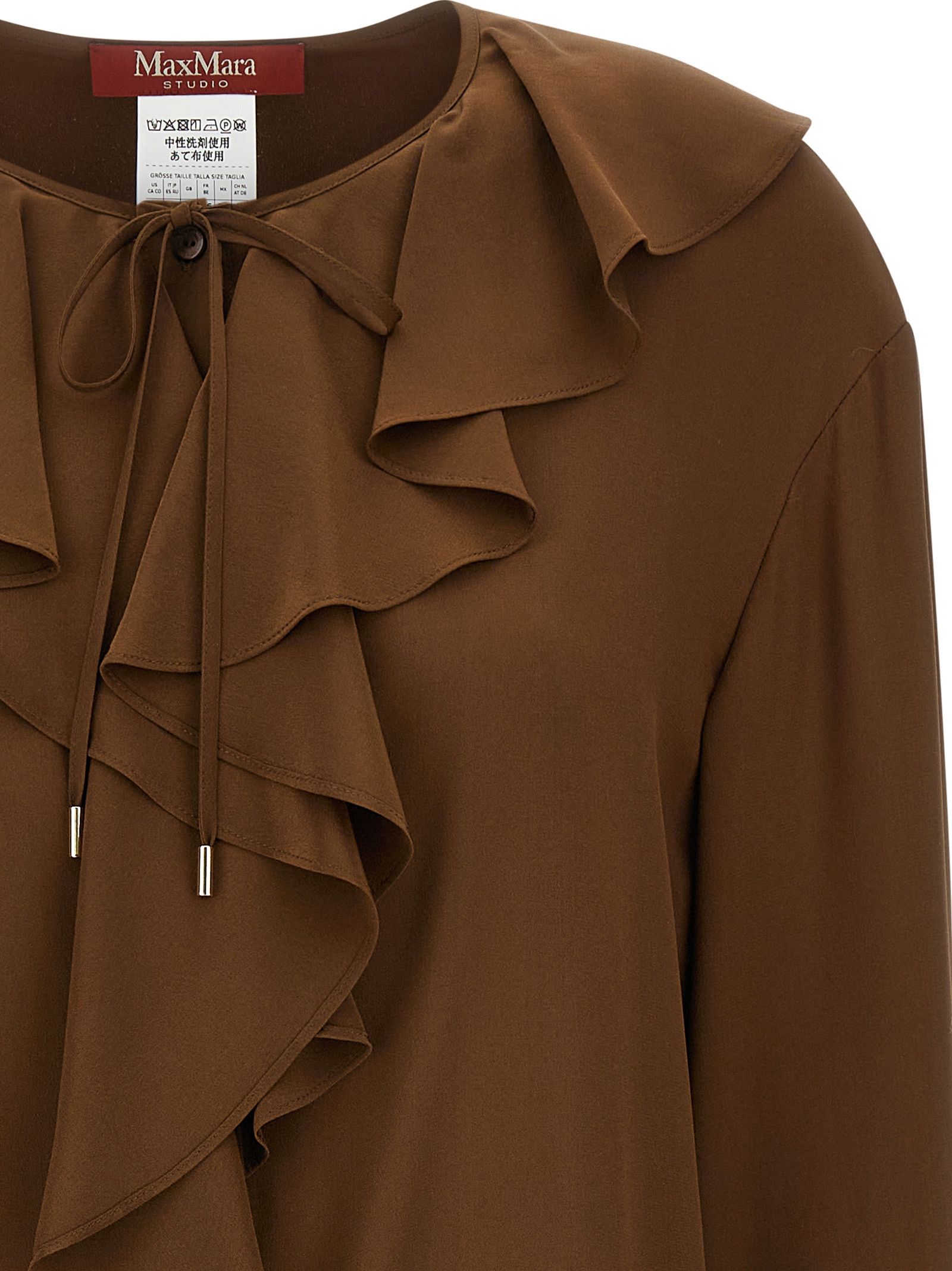 Max Mara 'Mstepica' Shirt Size M / US 6-8 / IT 42-44 - 3 Thumbnail