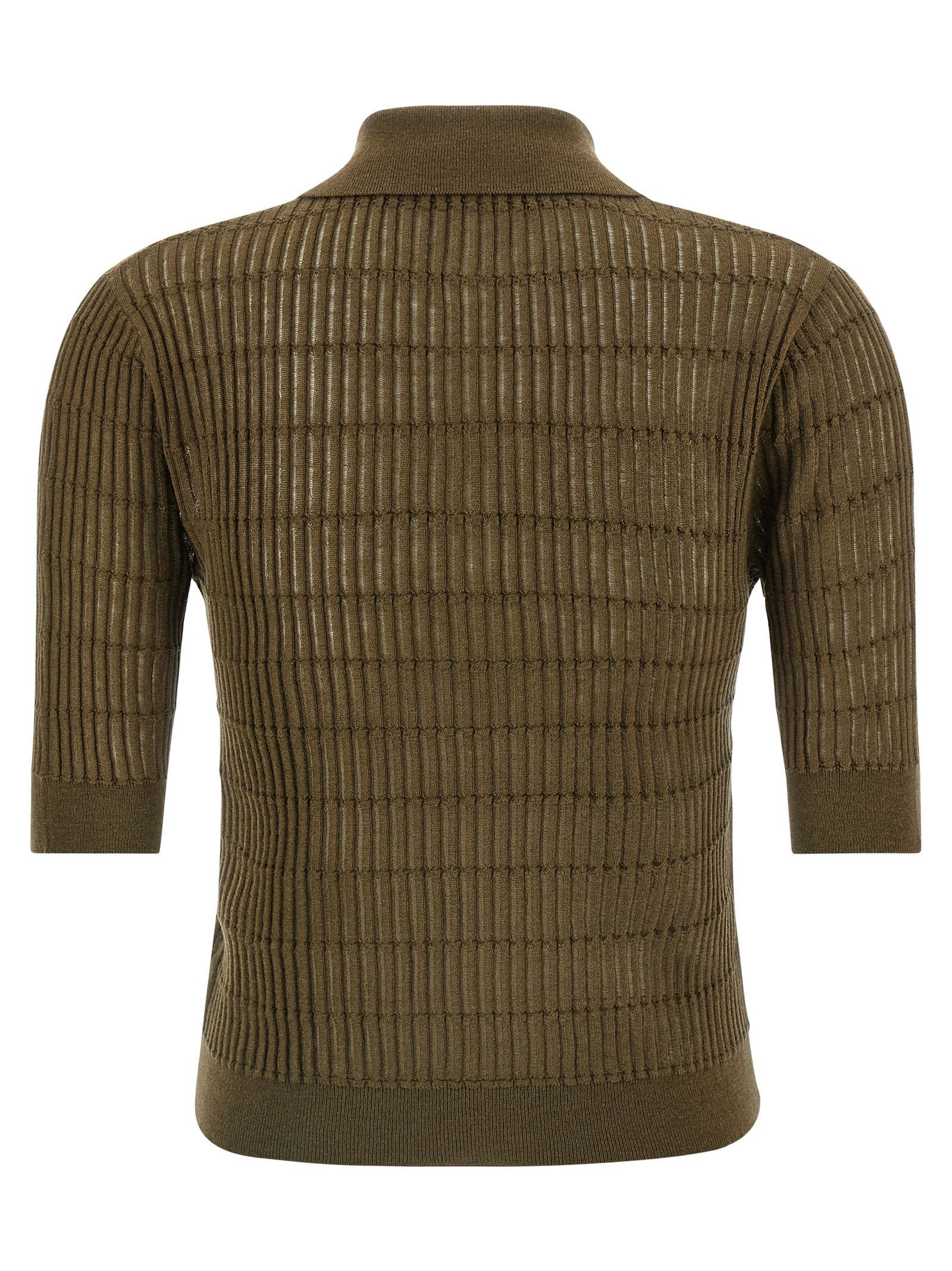 Max Mara 'Mstgallo' Polo Shirt Size L / US 10 / IT 46 - 2 Thumbnail