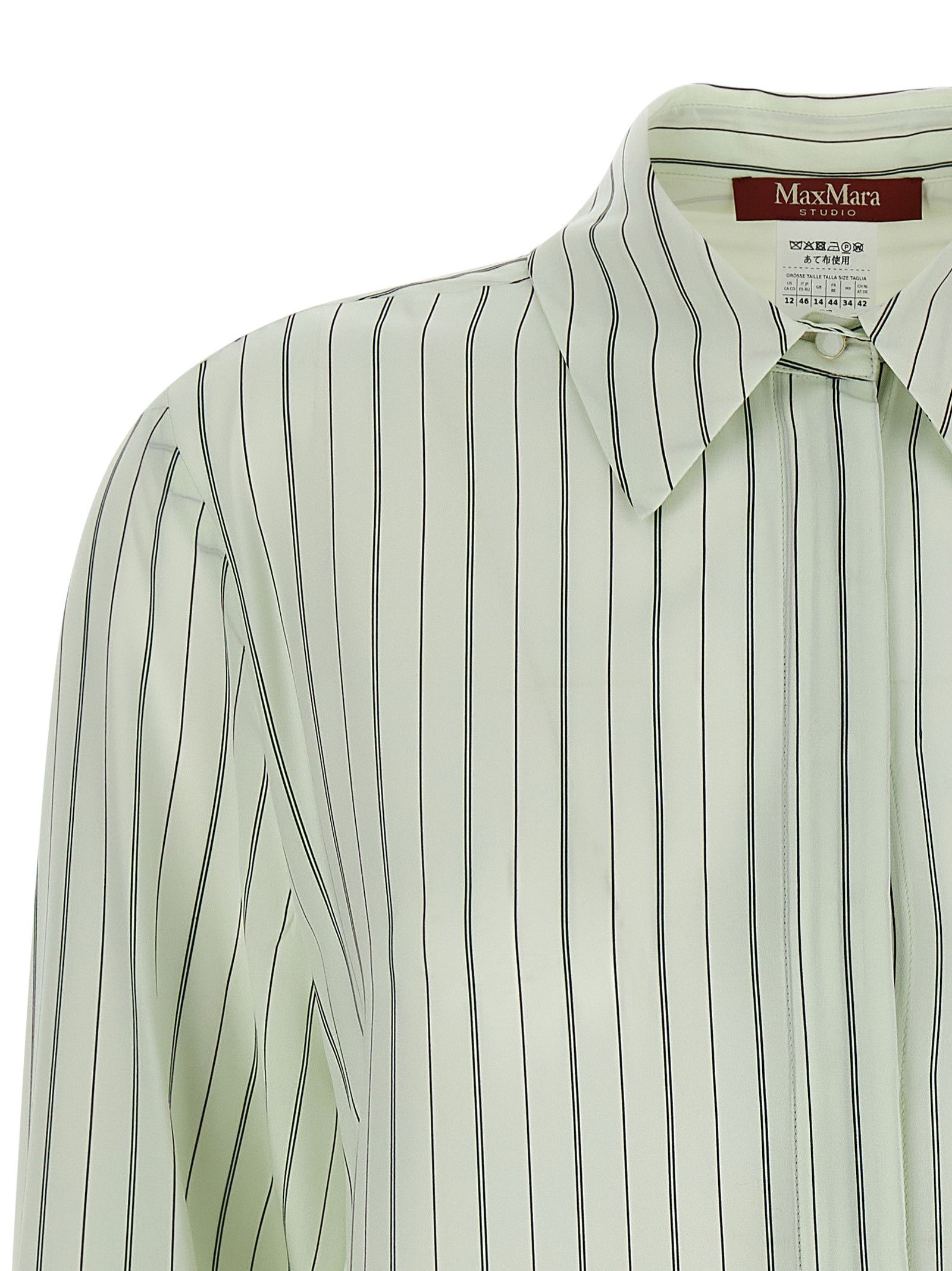 Max Mara 'Mstflirt' Shirt Size S / US 4 / IT 40 - 3 Thumbnail