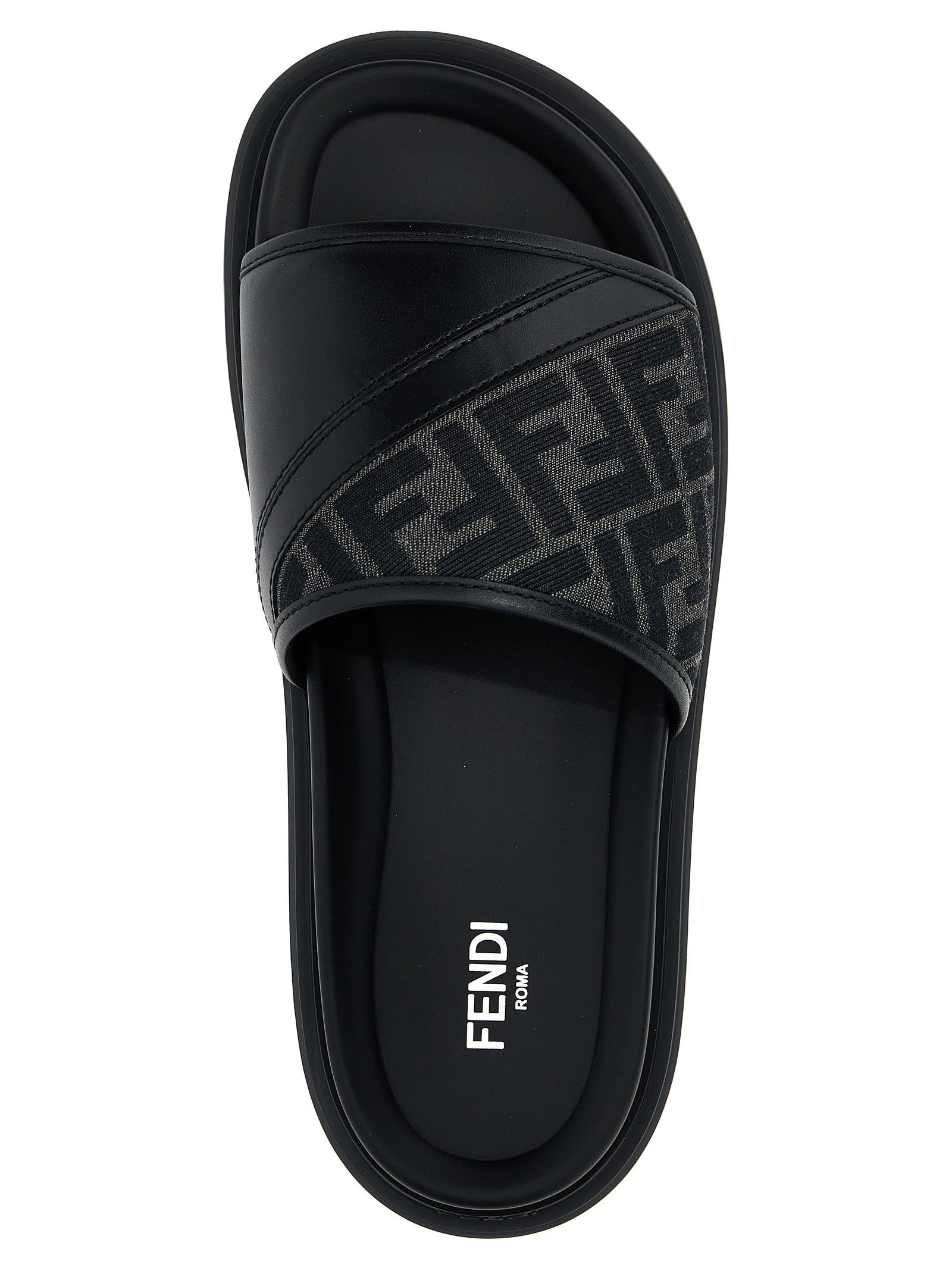 Fendi 'Fendi Diagonal' Sandals Size US 8 / EU 41 - 4 Thumbnail