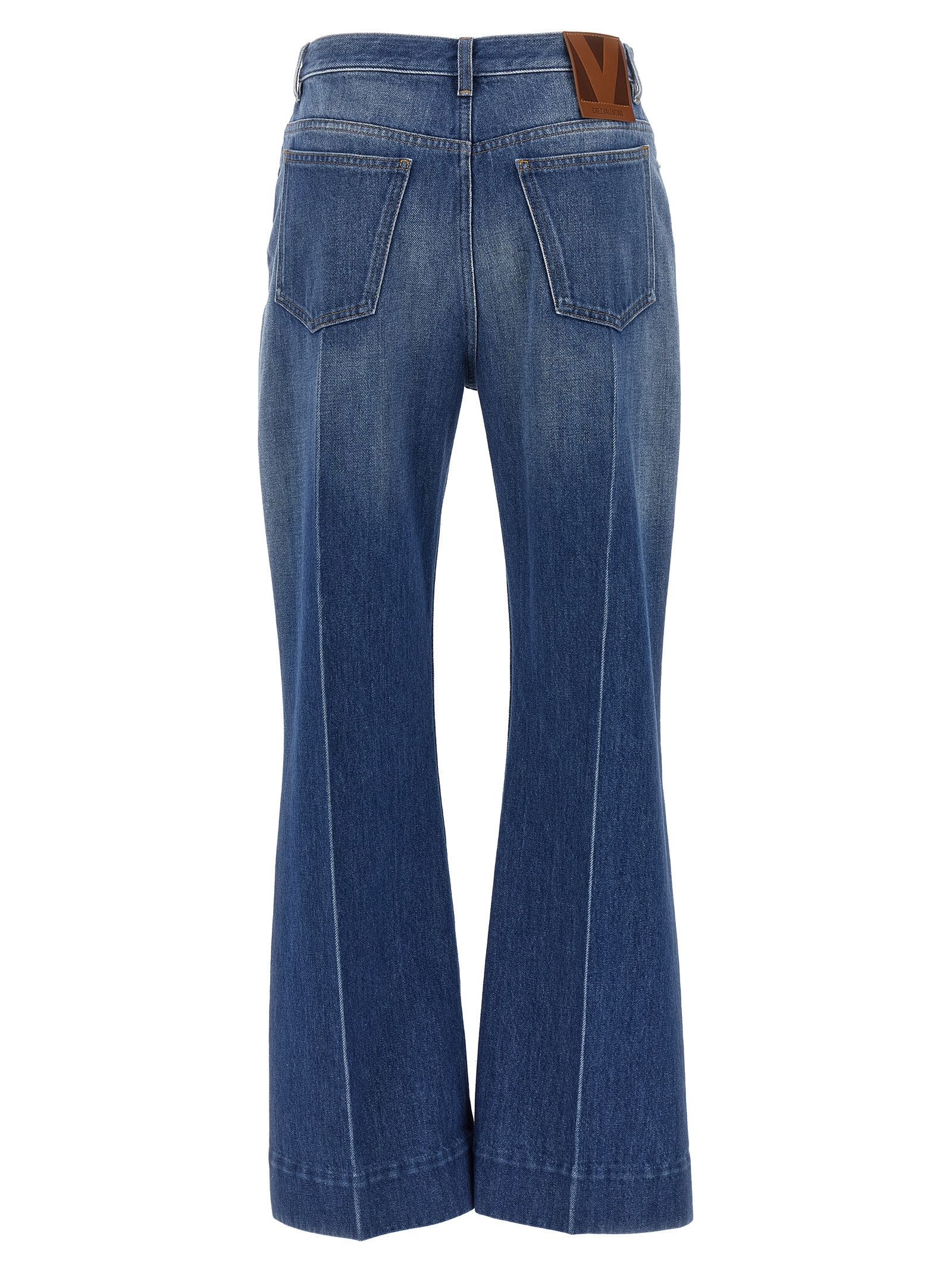 Valentino Flared Jeans Size 27" / US 4 / IT 40 - 2 Thumbnail