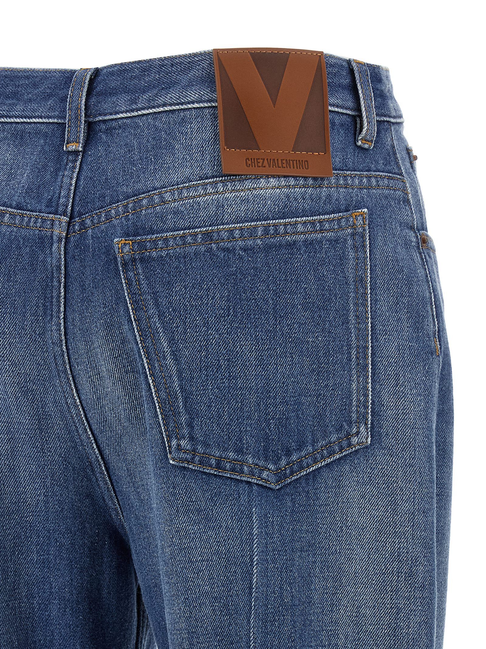 Valentino Flared Jeans Size 27" / US 4 / IT 40 - 4 Thumbnail