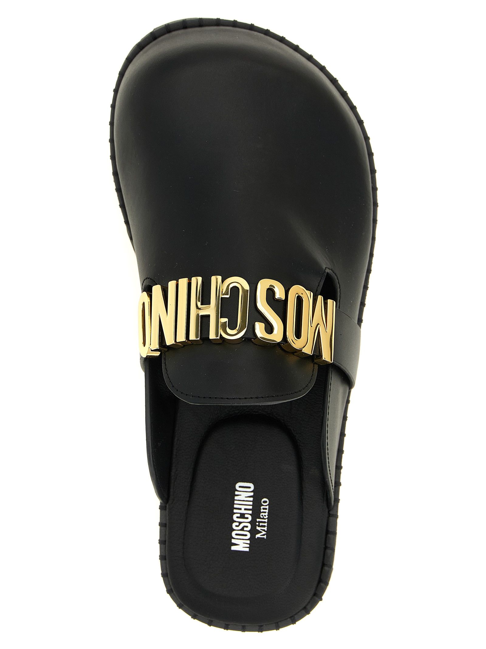 Moschino Leather Sabots Size US 8 / EU 41 - 4 Thumbnail