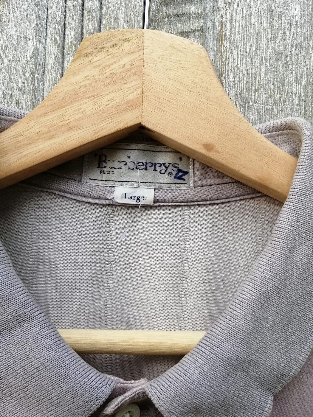 Burberry Vintage Burberrys Polo Shirt Embroidery Logo Size L Size US L / EU 52-54 / 3 - 5 Thumbnail
