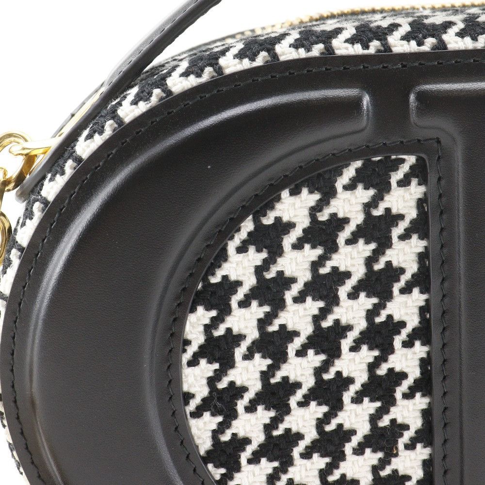 Dior Dior Christian Dior CD Signature Houndstooth Canvas 2way Shoulder Bag Textile Shoulder Bag DUTY FREE for USA Size ONE SIZE - 7 Thumbnail