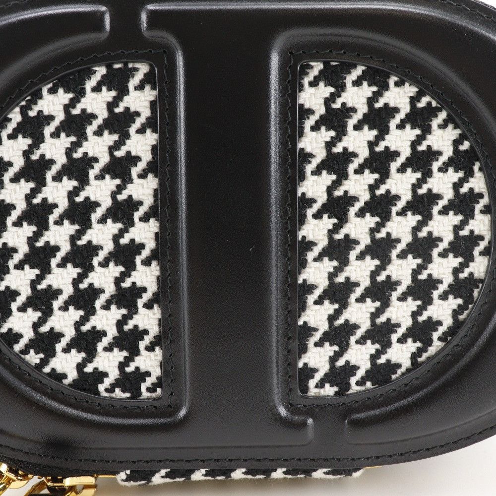 Dior Dior Christian Dior CD Signature Houndstooth Canvas 2way Shoulder Bag Textile Shoulder Bag DUTY FREE for USA Size ONE SIZE - 9 Thumbnail