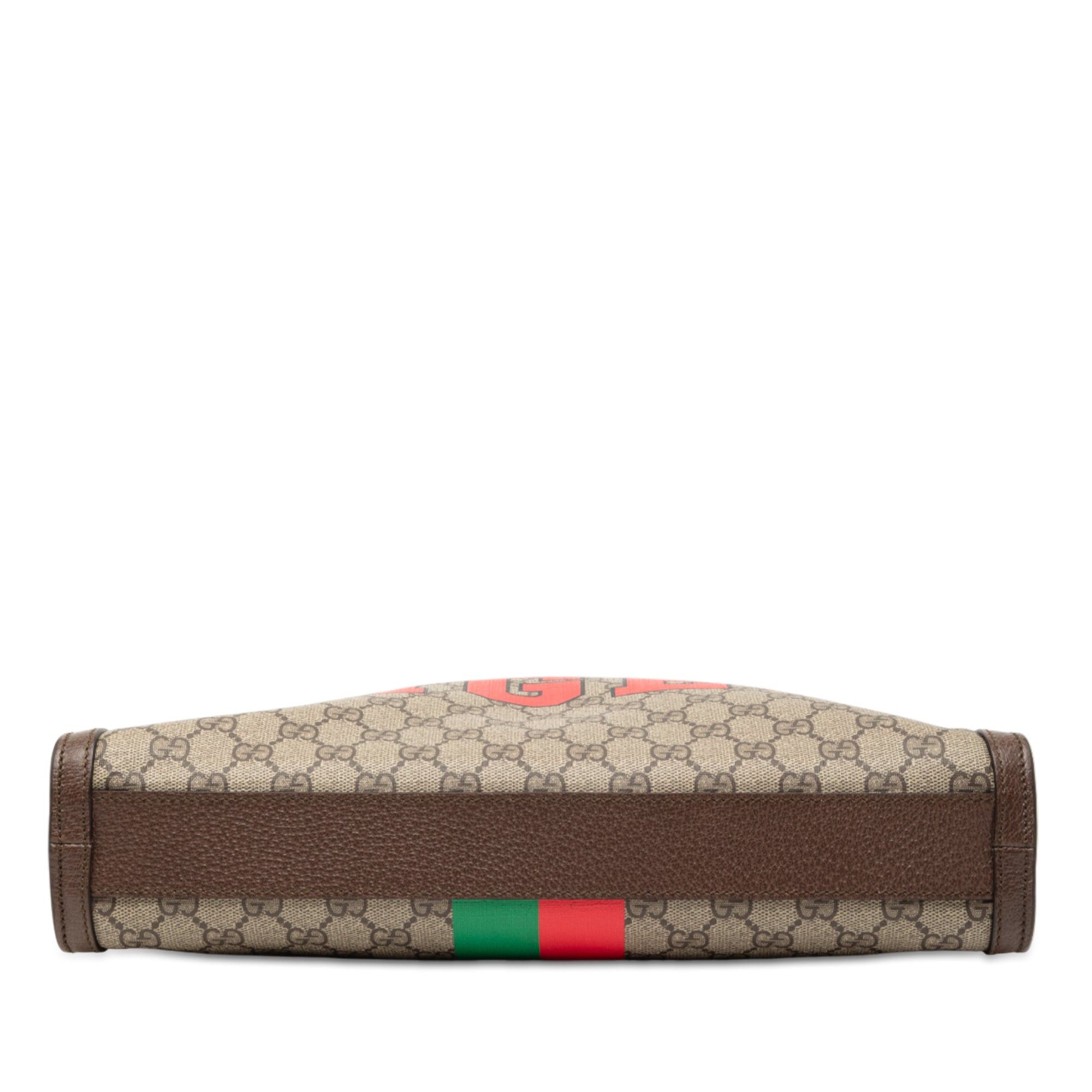 Gucci GG Supreme Web Tiger Satchel Size ONE SIZE - 3 Thumbnail