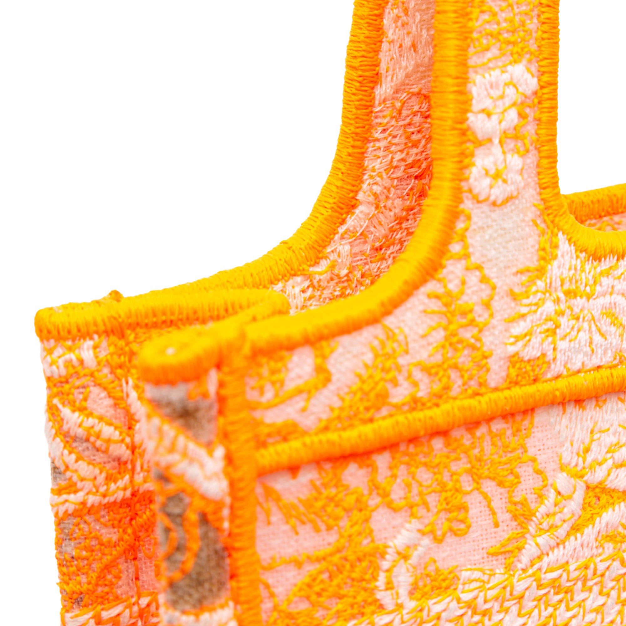 Dior Mini Canvas Embroidered Dioriviera Toile De Jouy Book Tote Size ONE SIZE - 8 Thumbnail