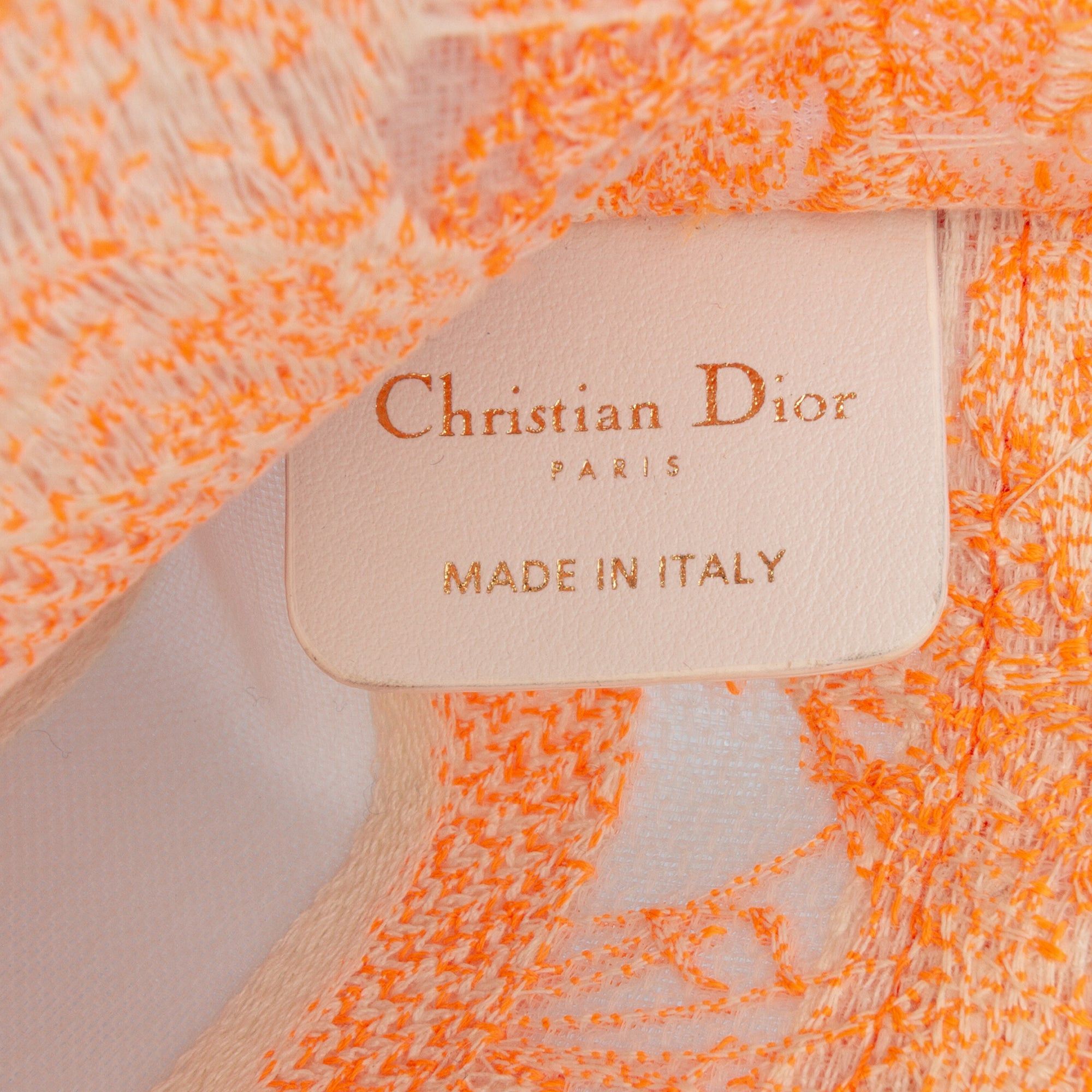 Dior Mini Canvas Embroidered Dioriviera Toile De Jouy Book Tote Size ONE SIZE - 5 Thumbnail