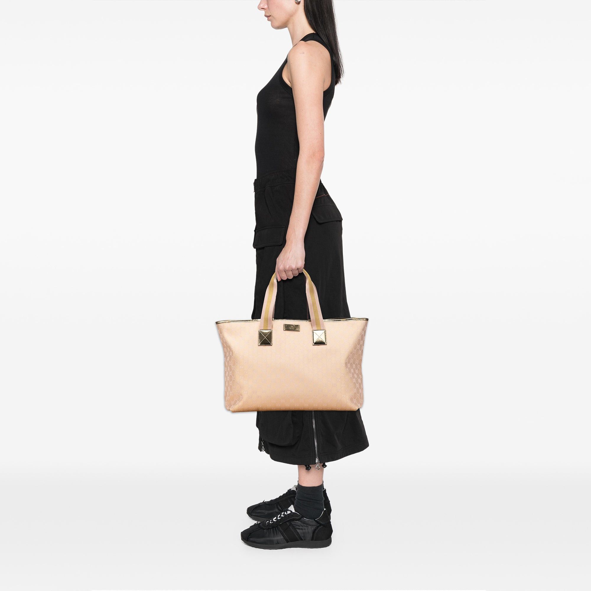 Gucci GG Canvas Web Tote Size ONE SIZE - 10 Thumbnail