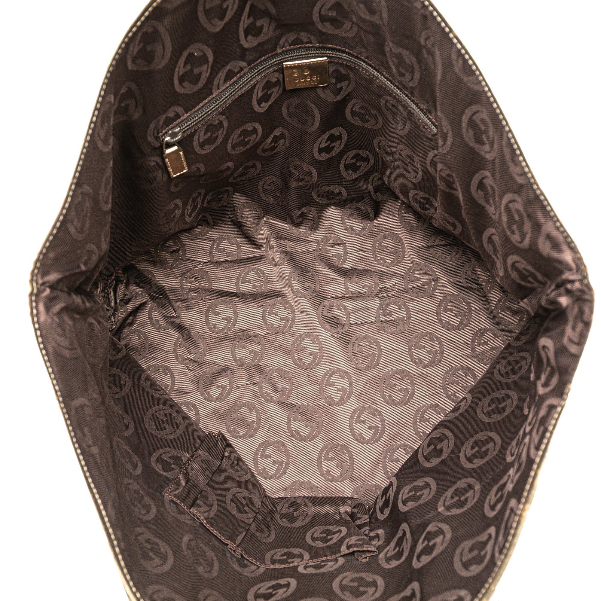 Gucci GG Canvas Web Tote Size ONE SIZE - 4 Thumbnail