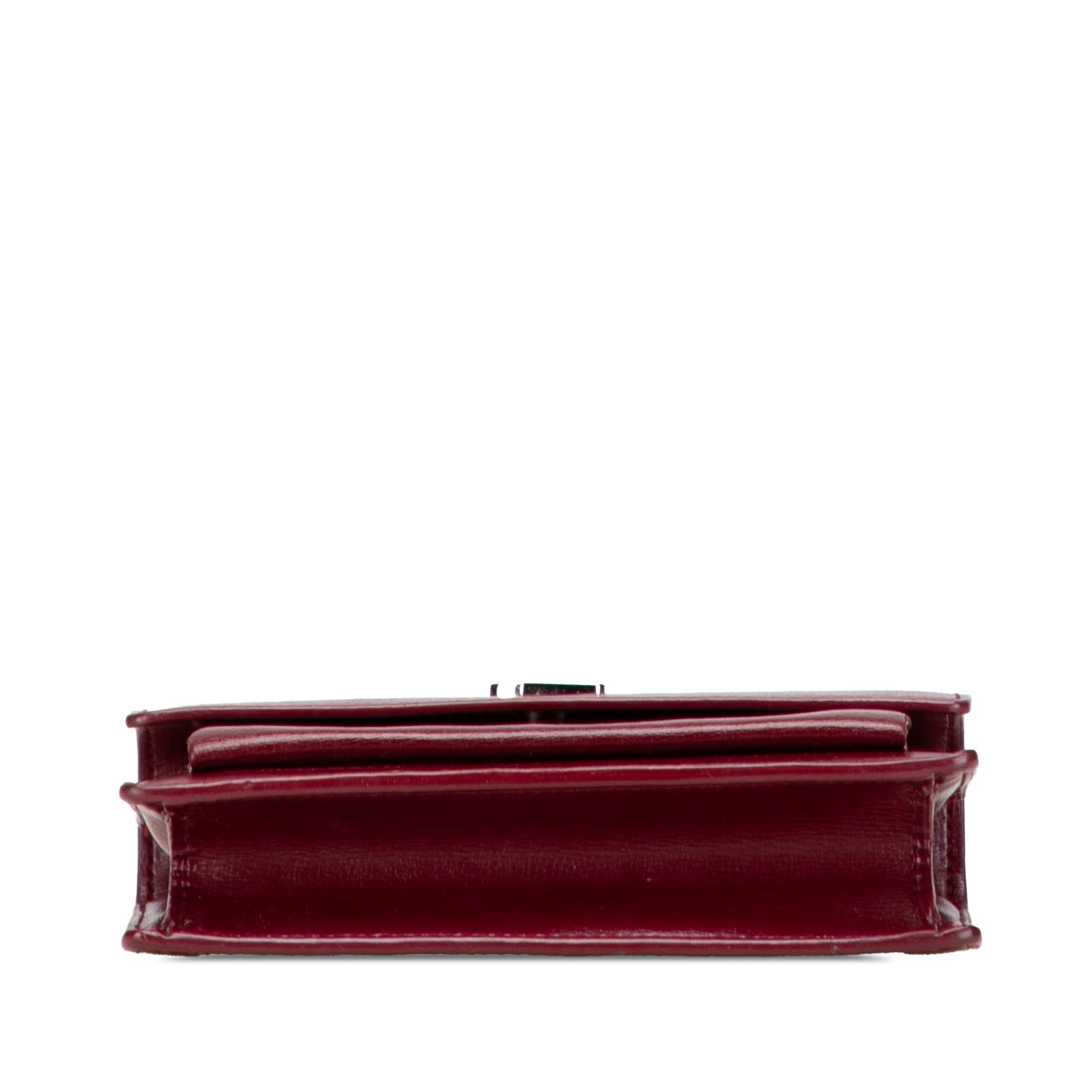 Saint Laurent Paris Mini Calfskin Monogram Sunset Wallet on Chain Size ONE SIZE - 3 Thumbnail