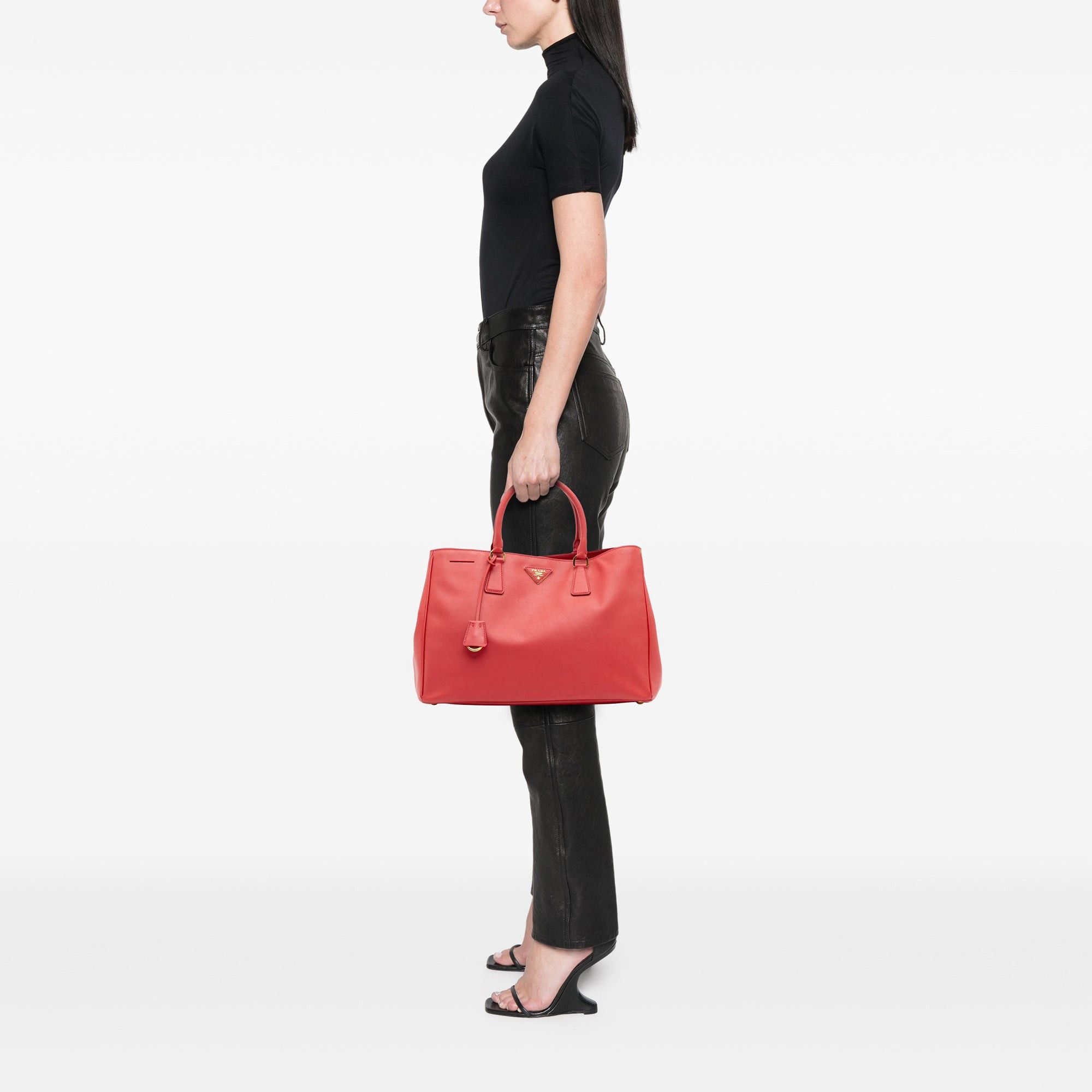Prada Large Saffiano Lux Galleria Tote Size ONE SIZE - 13 Thumbnail