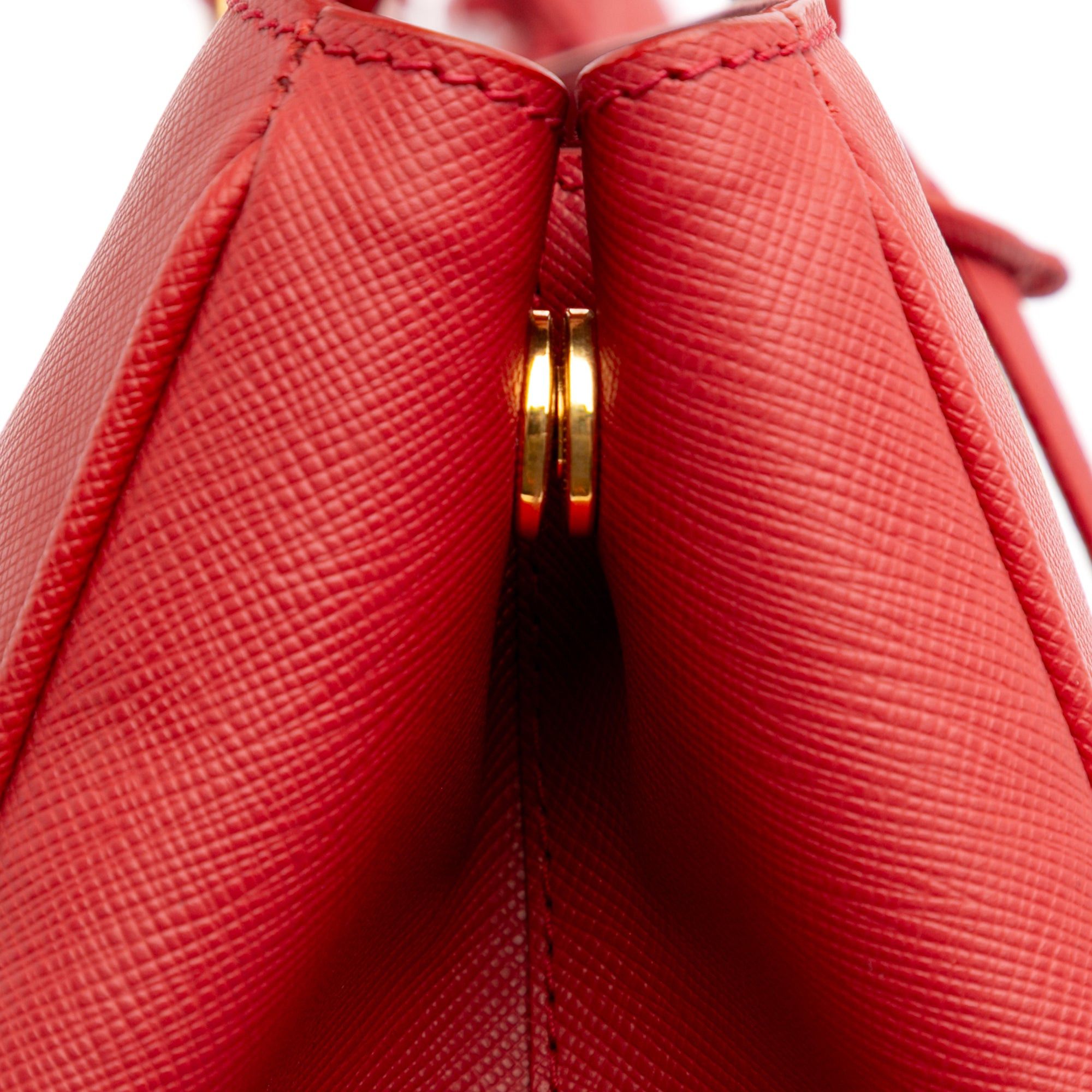 Prada Large Saffiano Lux Galleria Tote Size ONE SIZE - 9 Thumbnail