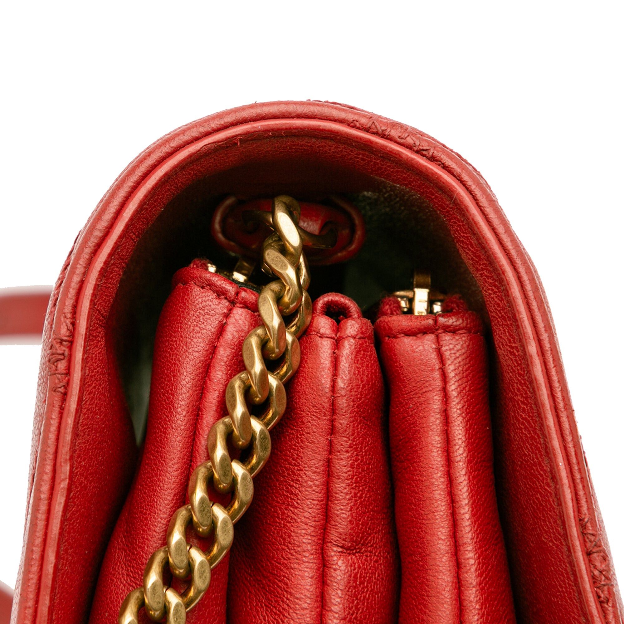Saint Laurent Paris Diamond Quilted Lambskin Angie Chain Bag Size ONE SIZE - 11 Thumbnail