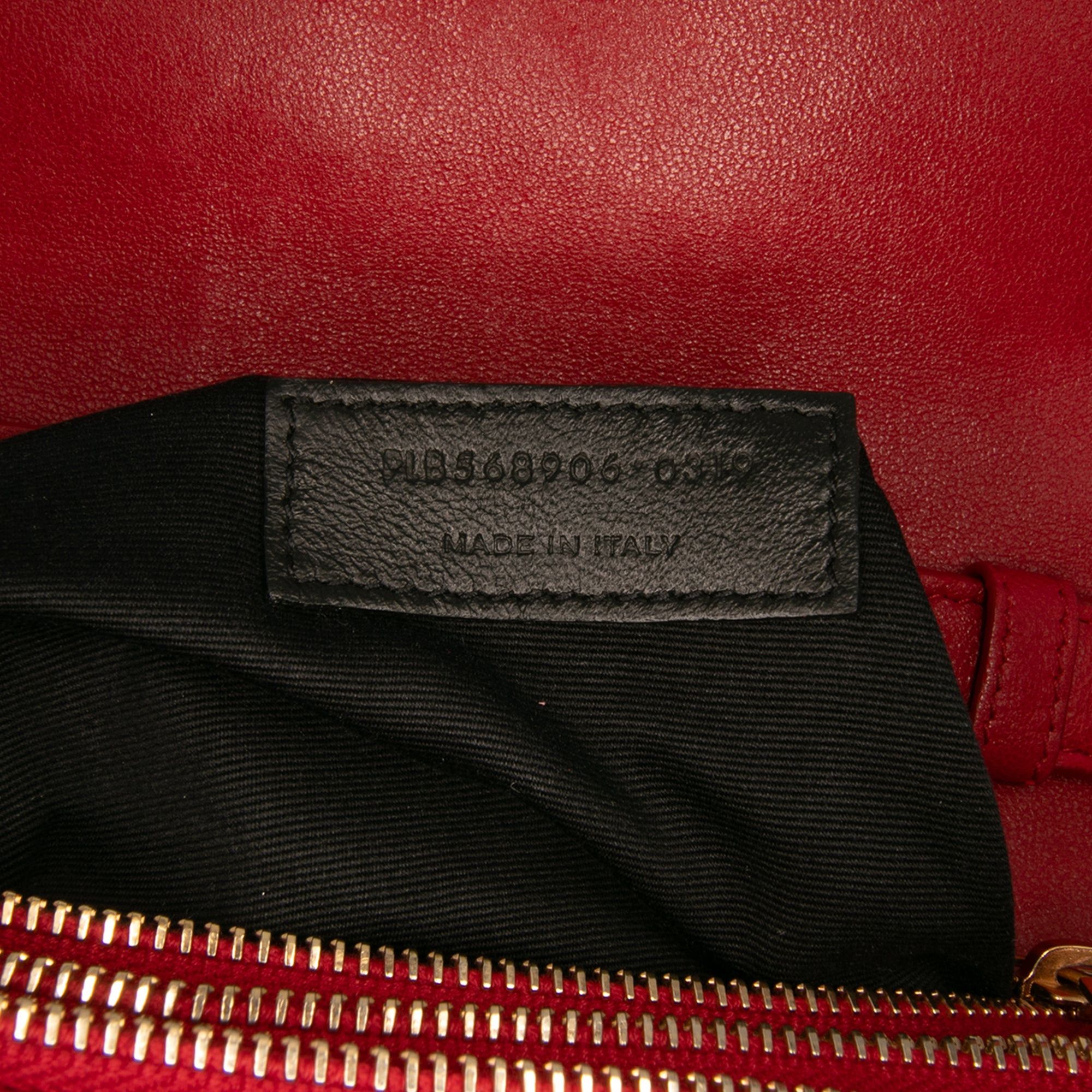 Saint Laurent Paris Diamond Quilted Lambskin Angie Chain Bag Size ONE SIZE - 7 Thumbnail