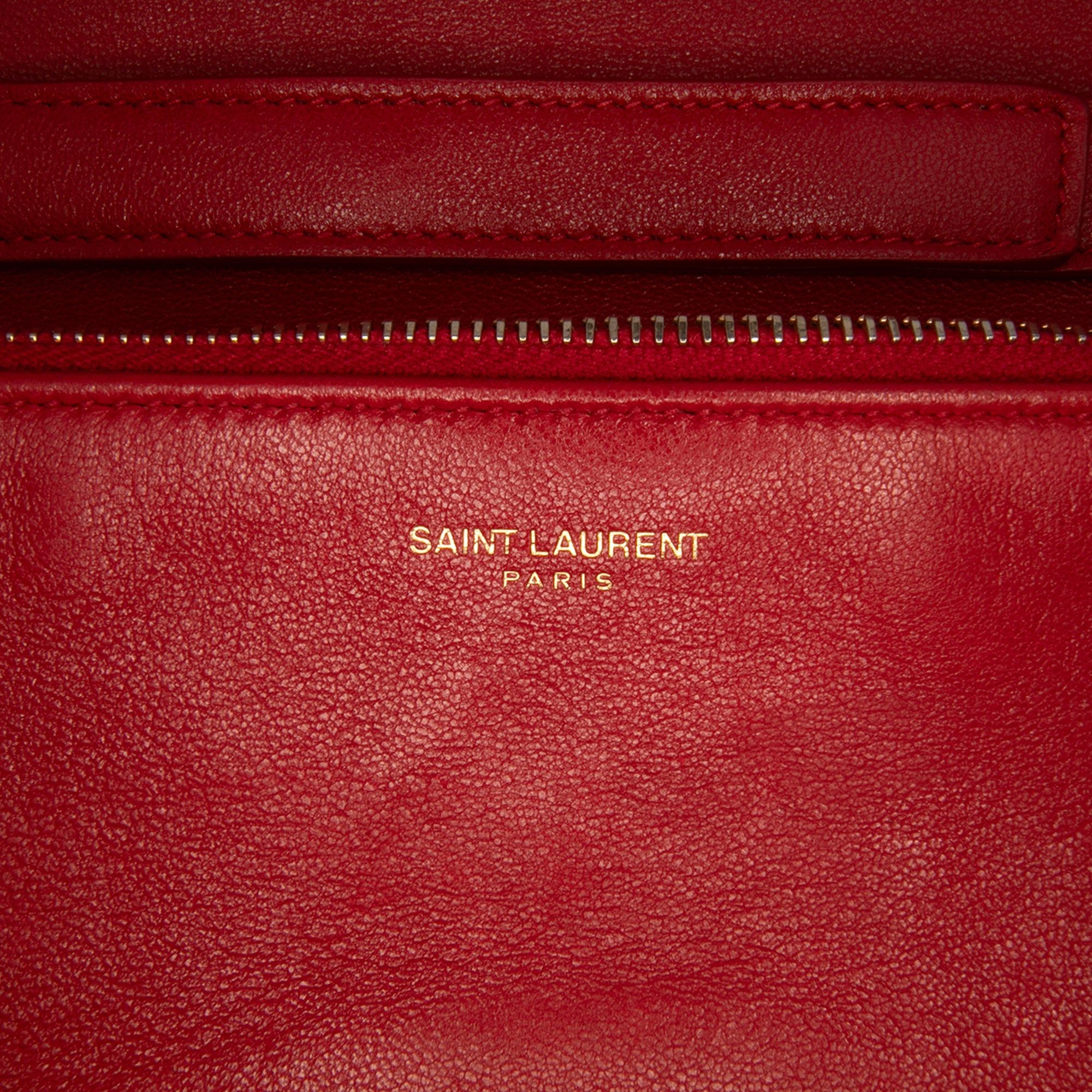 Saint Laurent Paris Diamond Quilted Lambskin Angie Chain Bag Size ONE SIZE - 5 Thumbnail
