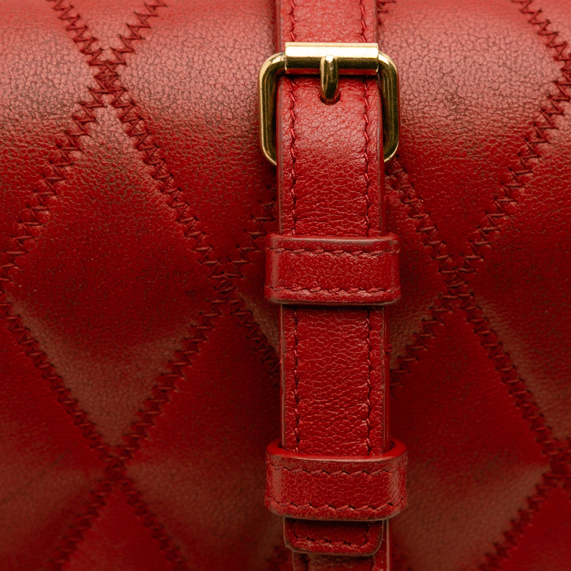 Saint Laurent Paris Diamond Quilted Lambskin Angie Chain Bag Size ONE SIZE - 13 Thumbnail