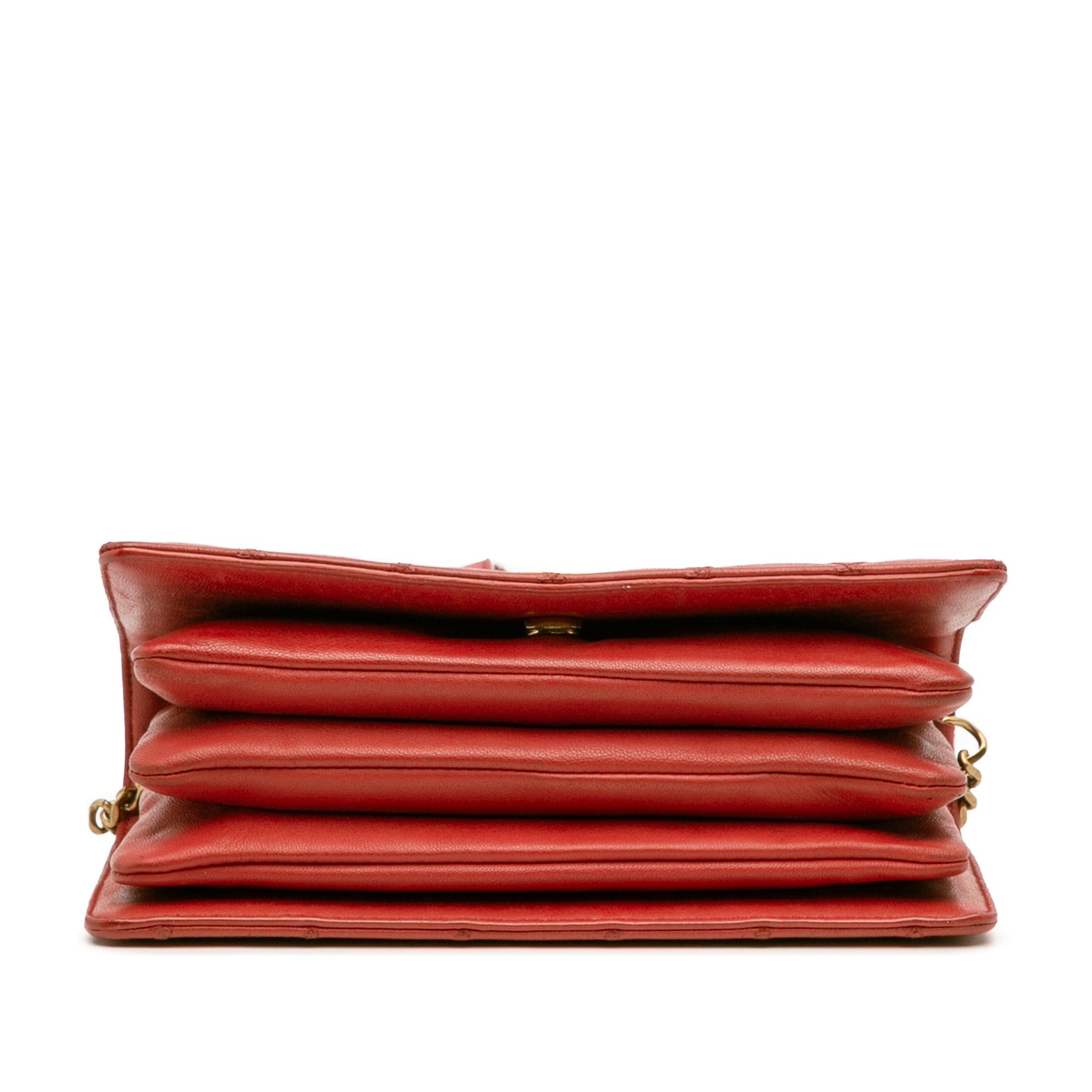 Saint Laurent Paris Diamond Quilted Lambskin Angie Chain Bag Size ONE SIZE - 3 Thumbnail