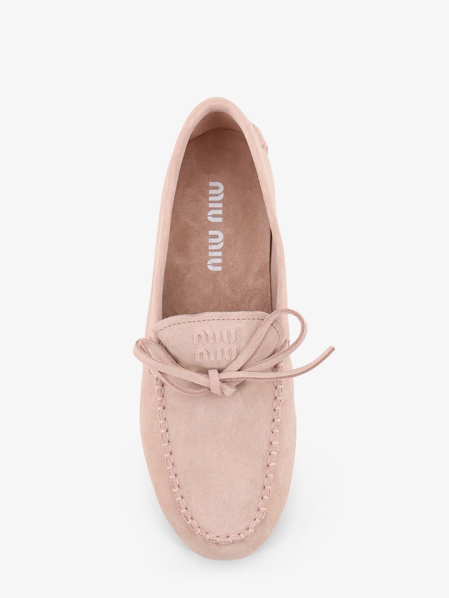 Miu Miu Miu Miu Suede loafer with frontal logo IT 41 Women - USA Tariffs Included Size US 11 / IT 41 - 5 Thumbnail