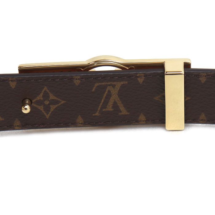 Louis Vuitton Louis Vuitton Louis Vuitton Dauphine Monogram Belt Textile Belt M0196 DUTY FREE for USA Size ONE SIZE - 4 Thumbnail