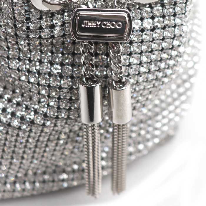 Jimmy Choo Jimmy Choo JIMMY CHOO Micro Bon Bon Crystal 2way Bucket Bag Glass / Ceramic Shoulder Bag DUTY FREE for USA Size ONE SIZE - 5 Thumbnail