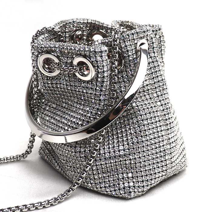 Jimmy Choo Jimmy Choo JIMMY CHOO Micro Bon Bon Crystal 2way Bucket Bag Glass / Ceramic Shoulder Bag DUTY FREE for USA Size ONE SIZE - 2 Thumbnail