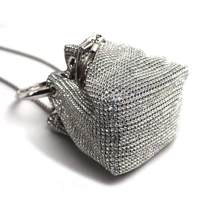 Jimmy Choo Jimmy Choo JIMMY CHOO Micro Bon Bon Crystal 2way Bucket Bag Glass / Ceramic Shoulder Bag DUTY FREE for USA Size ONE SIZE - 3 Thumbnail