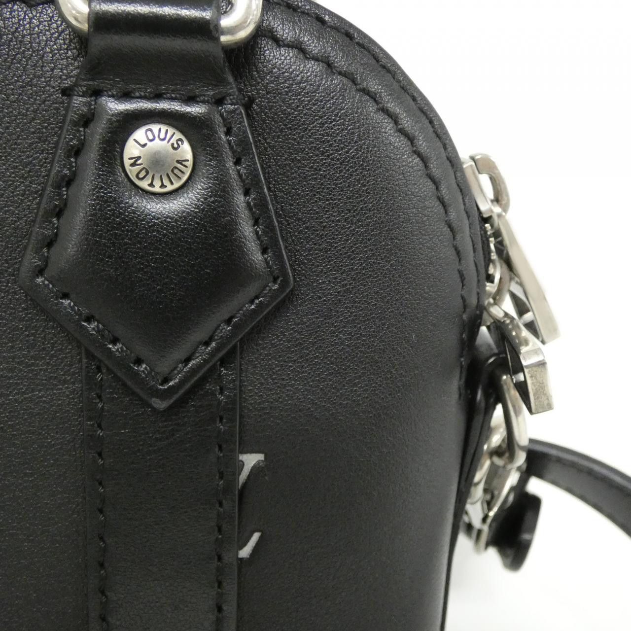 Louis Vuitton Louis Vuitton Louis Vuitton LV Blason Nano Alma Calf Bag Leather Crossbody Bag M83184 DUTY FREE for USA Size ONE SIZE - 3 Thumbnail