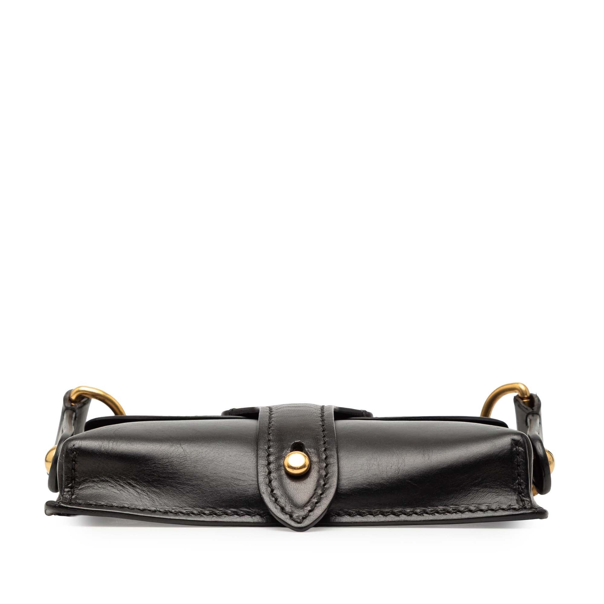 Dior Mini Leather D Bee Saddle Bag Size ONE SIZE - 3 Thumbnail
