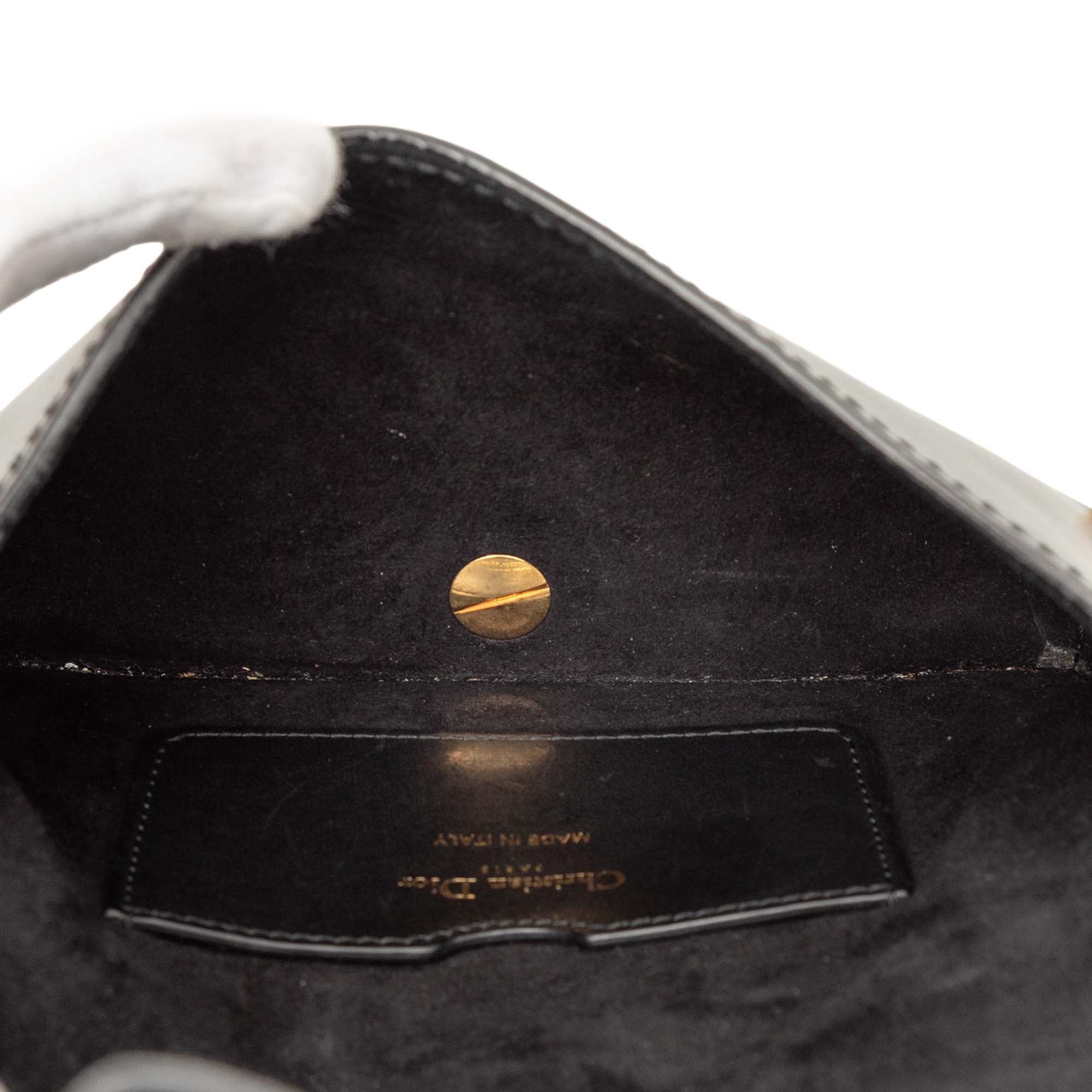 Dior Mini Leather D Bee Saddle Bag Size ONE SIZE - 4 Thumbnail