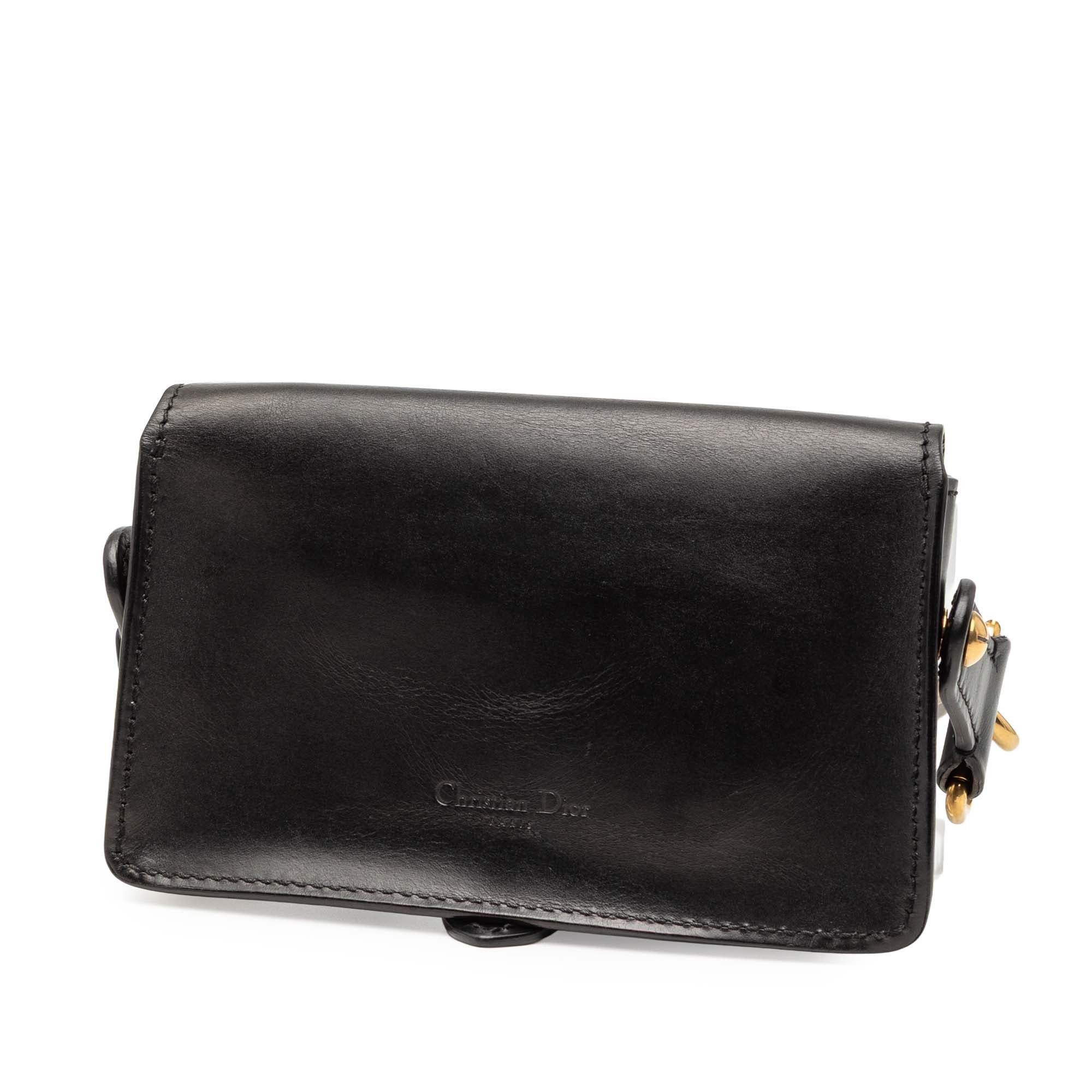 Dior Mini Leather D Bee Saddle Bag Size ONE SIZE - 2 Thumbnail