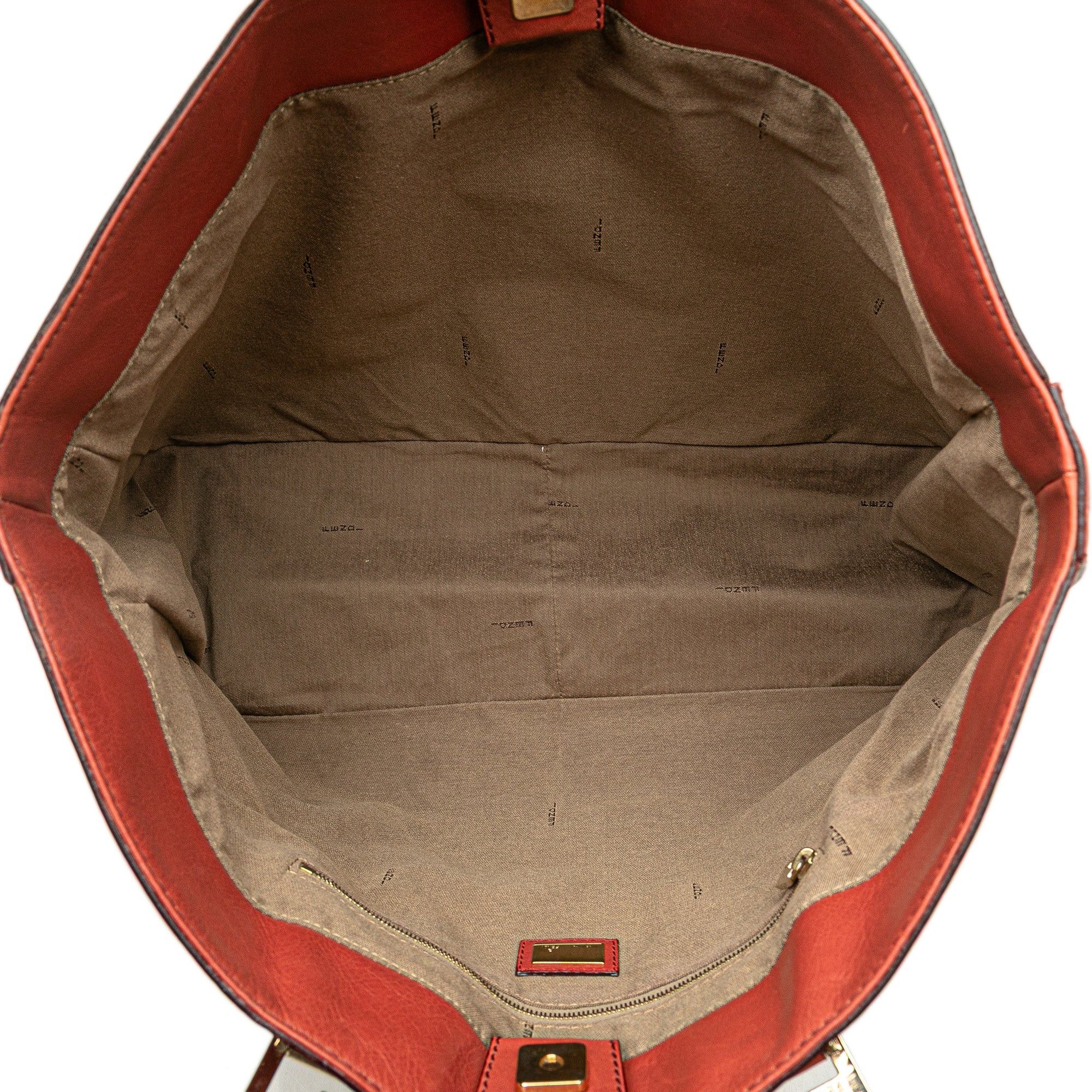 Fendi Large Leather Twins Tote Size ONE SIZE - 4 Thumbnail