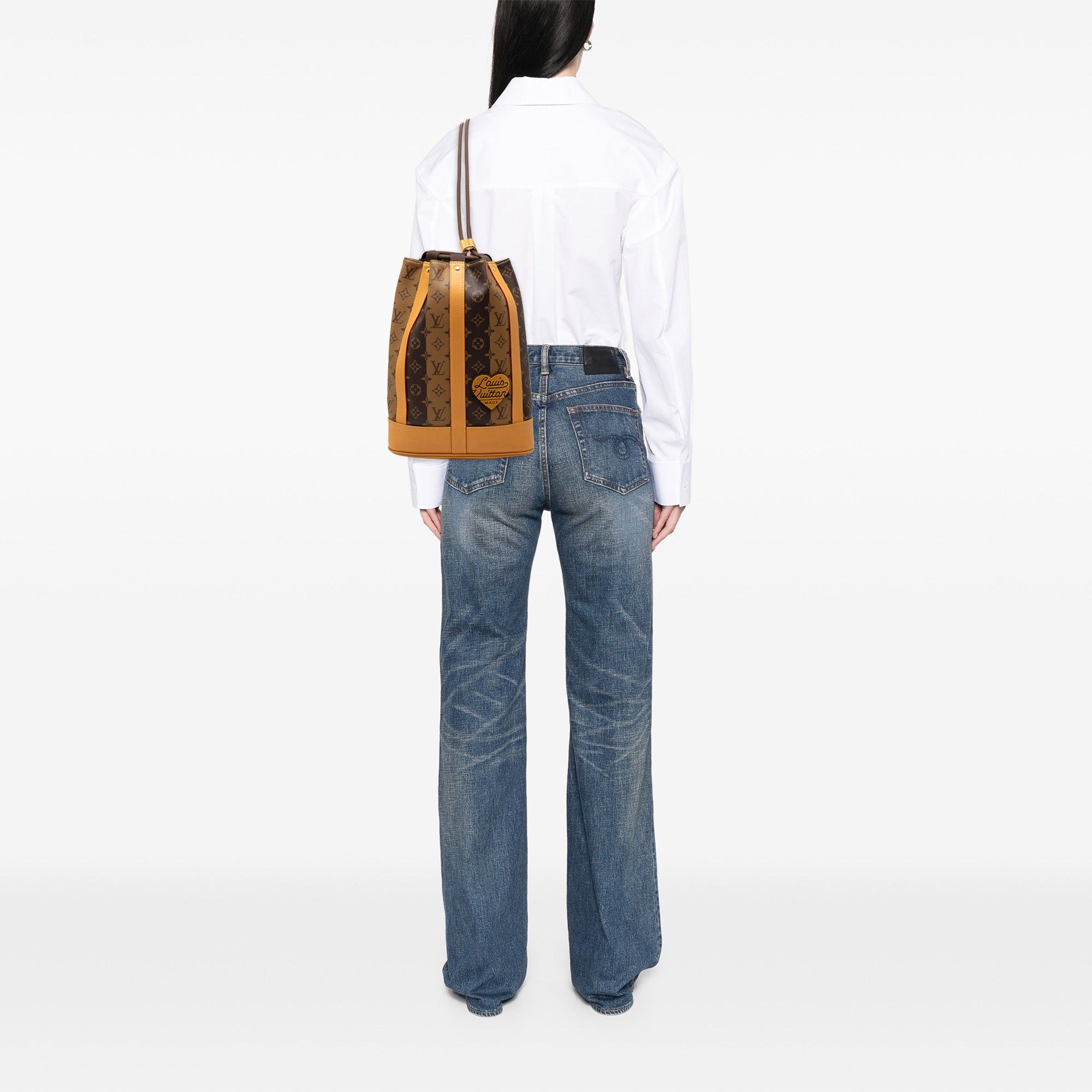 Louis Vuitton Nigo Monogram Reverse Randonnee Backpack Size ONE SIZE - 6 Thumbnail
