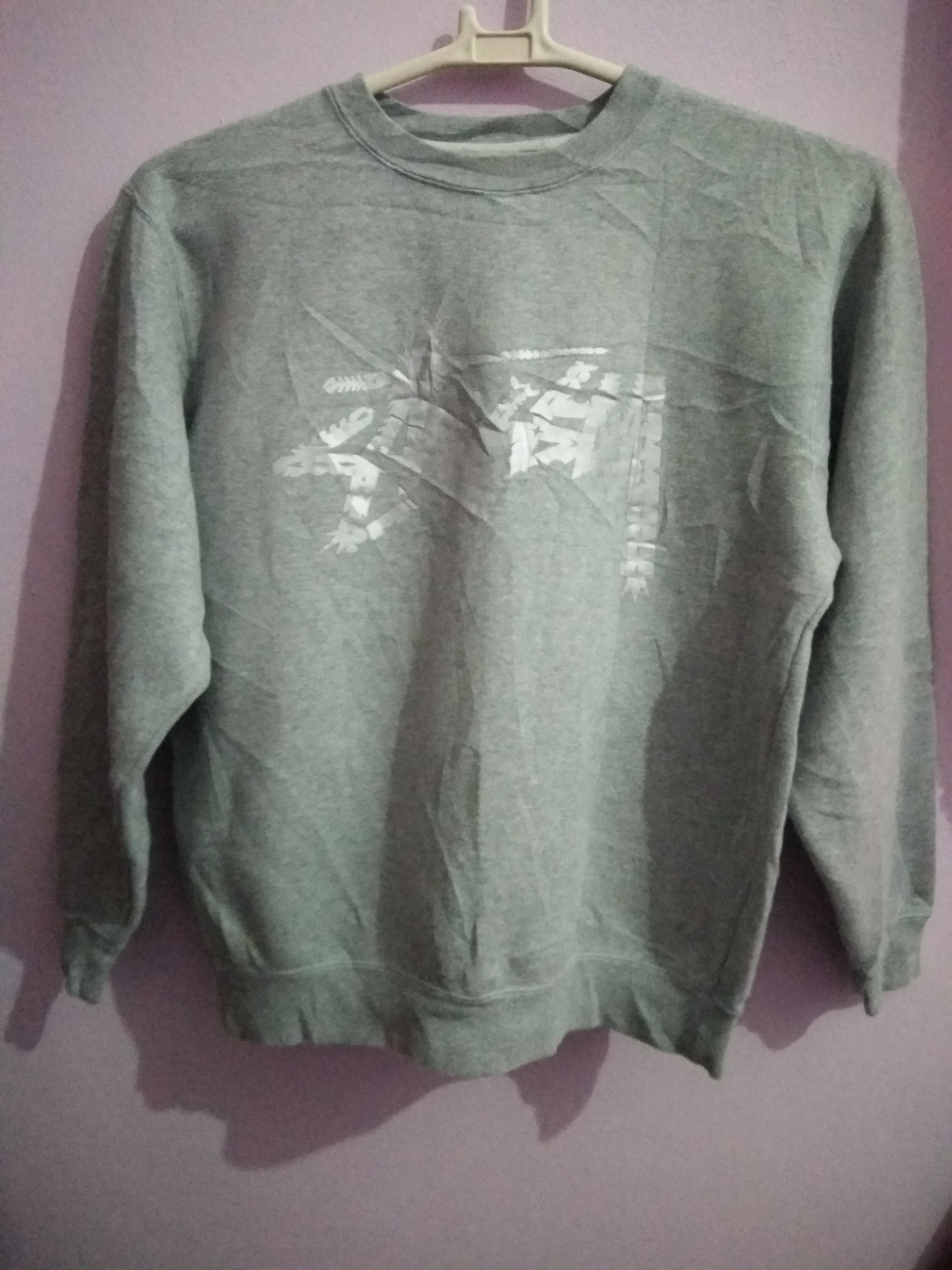 Stussy × Vintage Vtg Stussy Big Logo Sweatshirt Shinny Design Size US XL / EU 56 / 4 - 1 Thumbnail