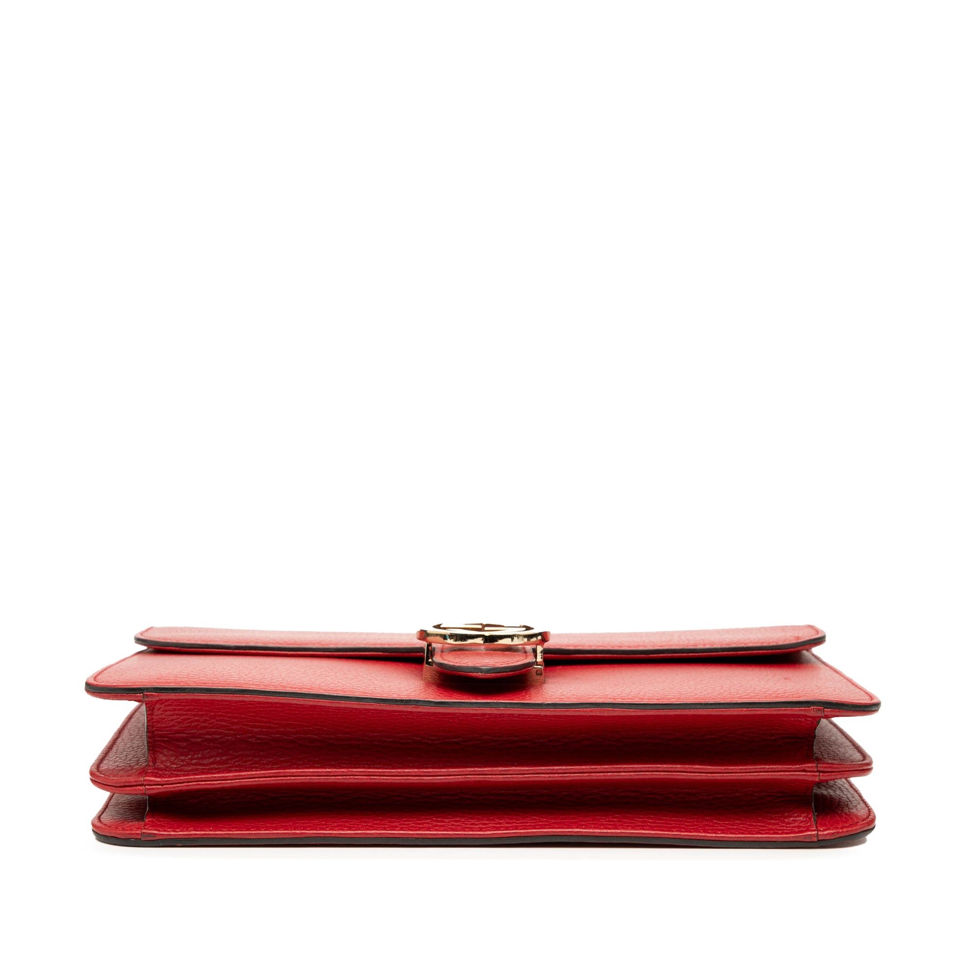 Gucci Medium Dollar Calfskin Interlocking G Crossbody Size ONE SIZE - 3 Thumbnail